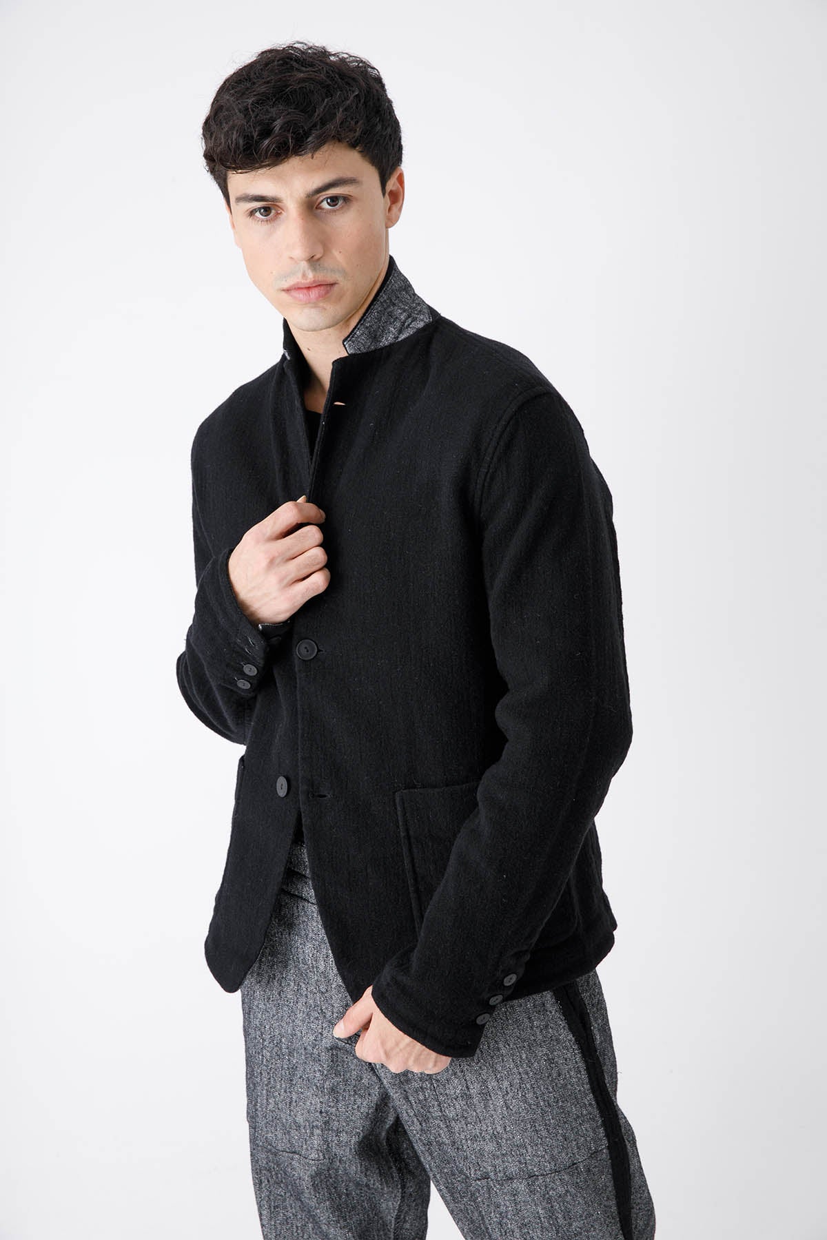 Transit Çift Taraflı Yün Ceket-Libas Trendy Fashion Store