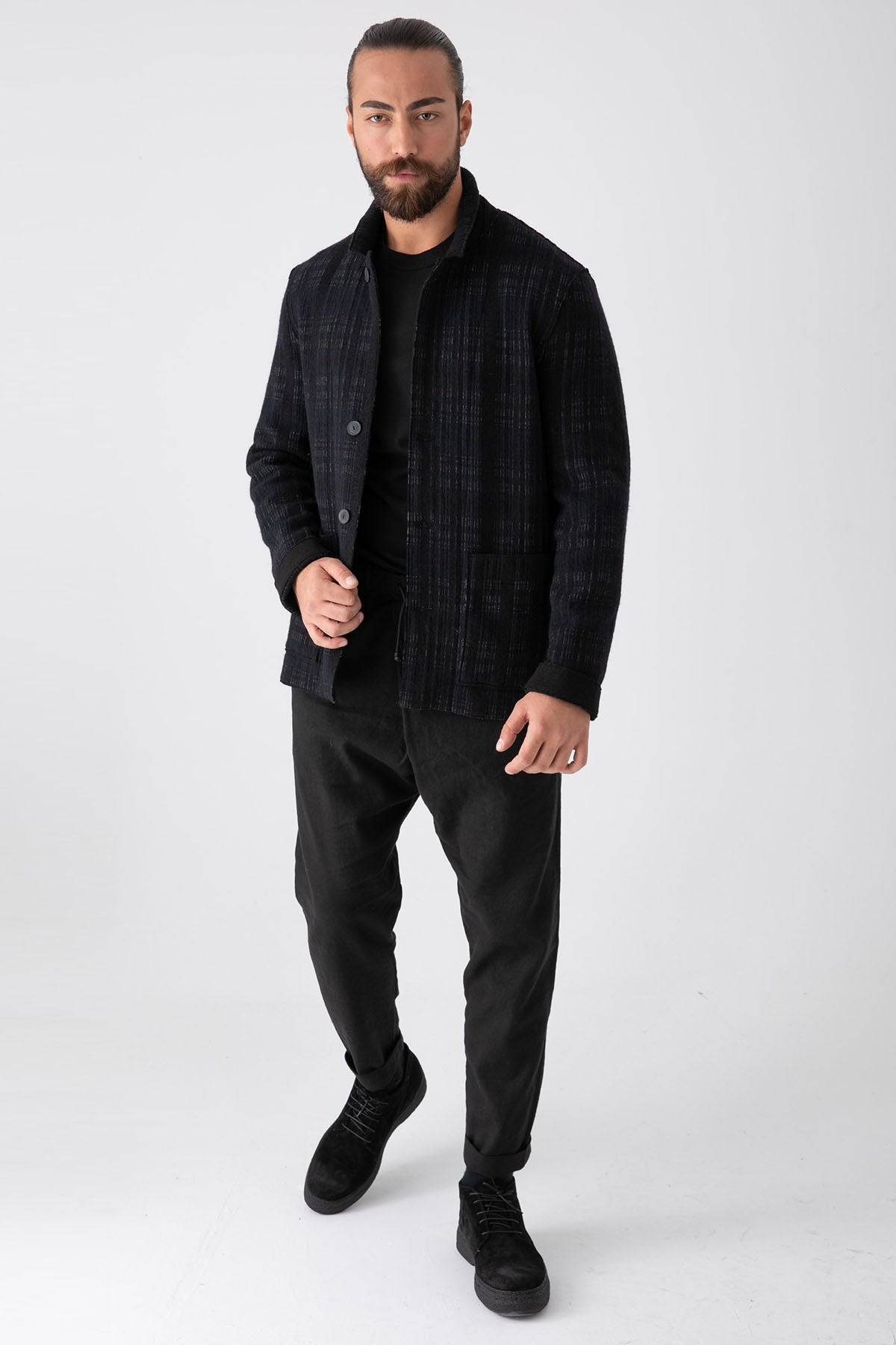 Transit Belden Lastikli Yüksek Bel Pantolon-Libas Trendy Fashion Store