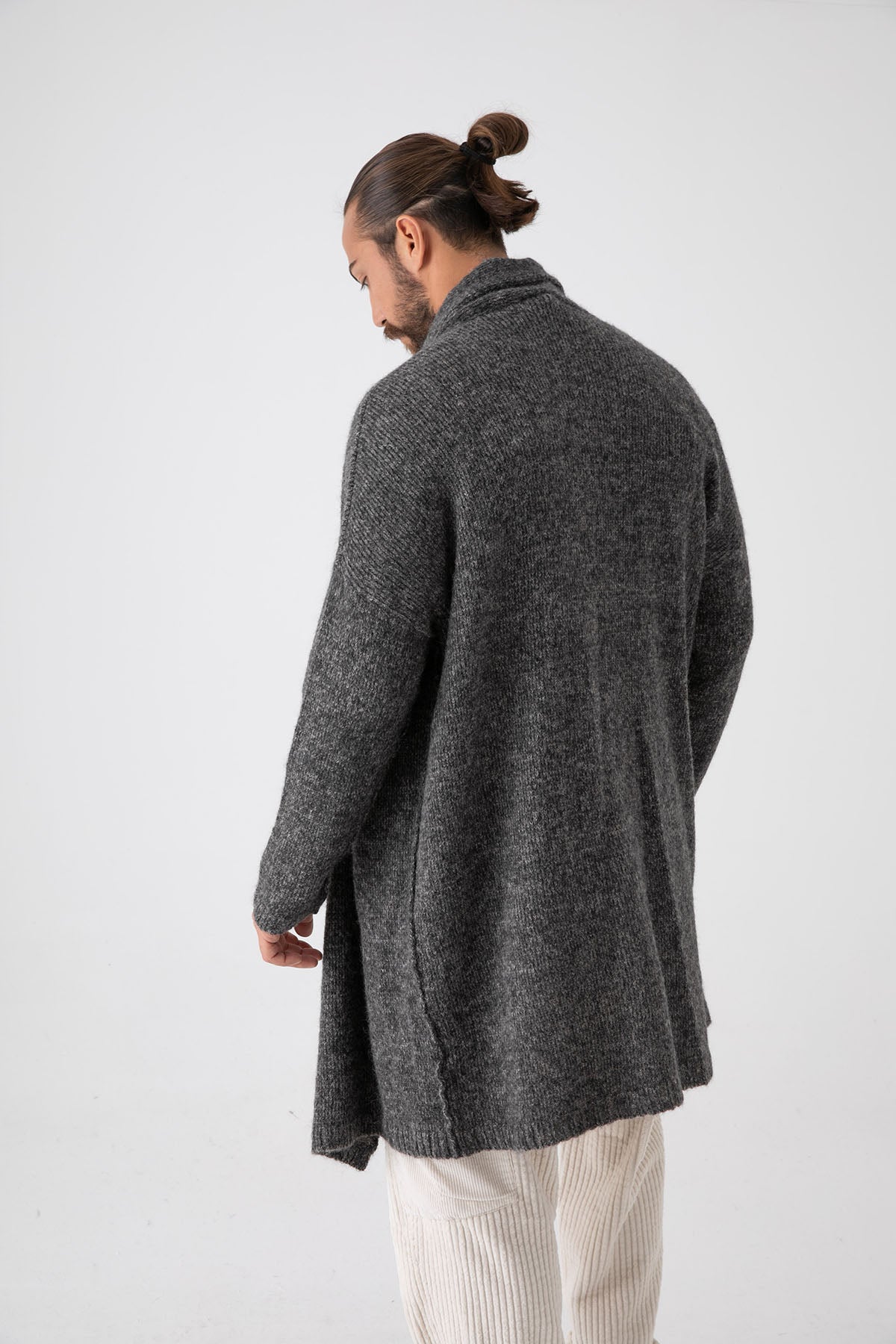 Transit Şal Yaka Yün Triko Ceket-Libas Trendy Fashion Store