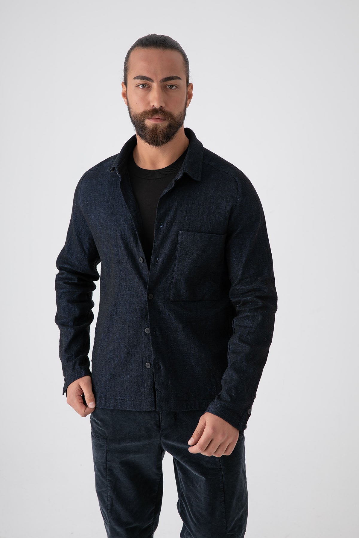 Transit Yün Karışımlı Gömlek-Libas Trendy Fashion Store