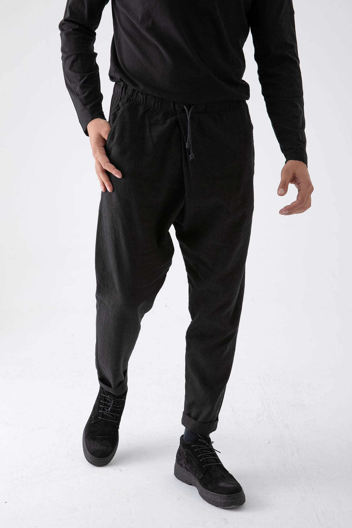 Transit Belden Lastikli Yüksek Bel Pantolon-Libas Trendy Fashion Store