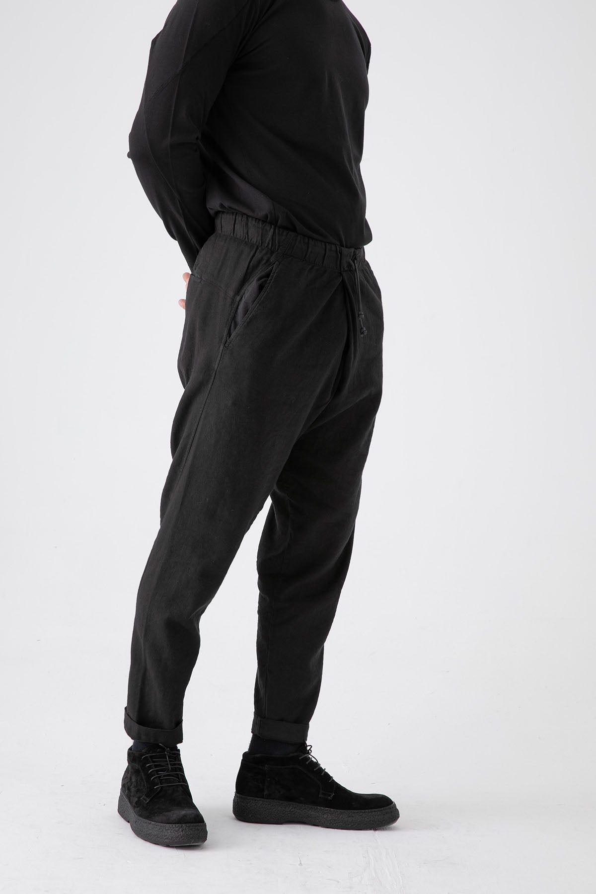 Transit Belden Lastikli Yüksek Bel Pantolon-Libas Trendy Fashion Store