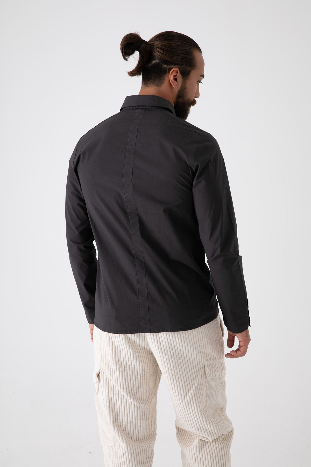 Transit Cep Detaylı Streç Gömlek-Libas Trendy Fashion Store