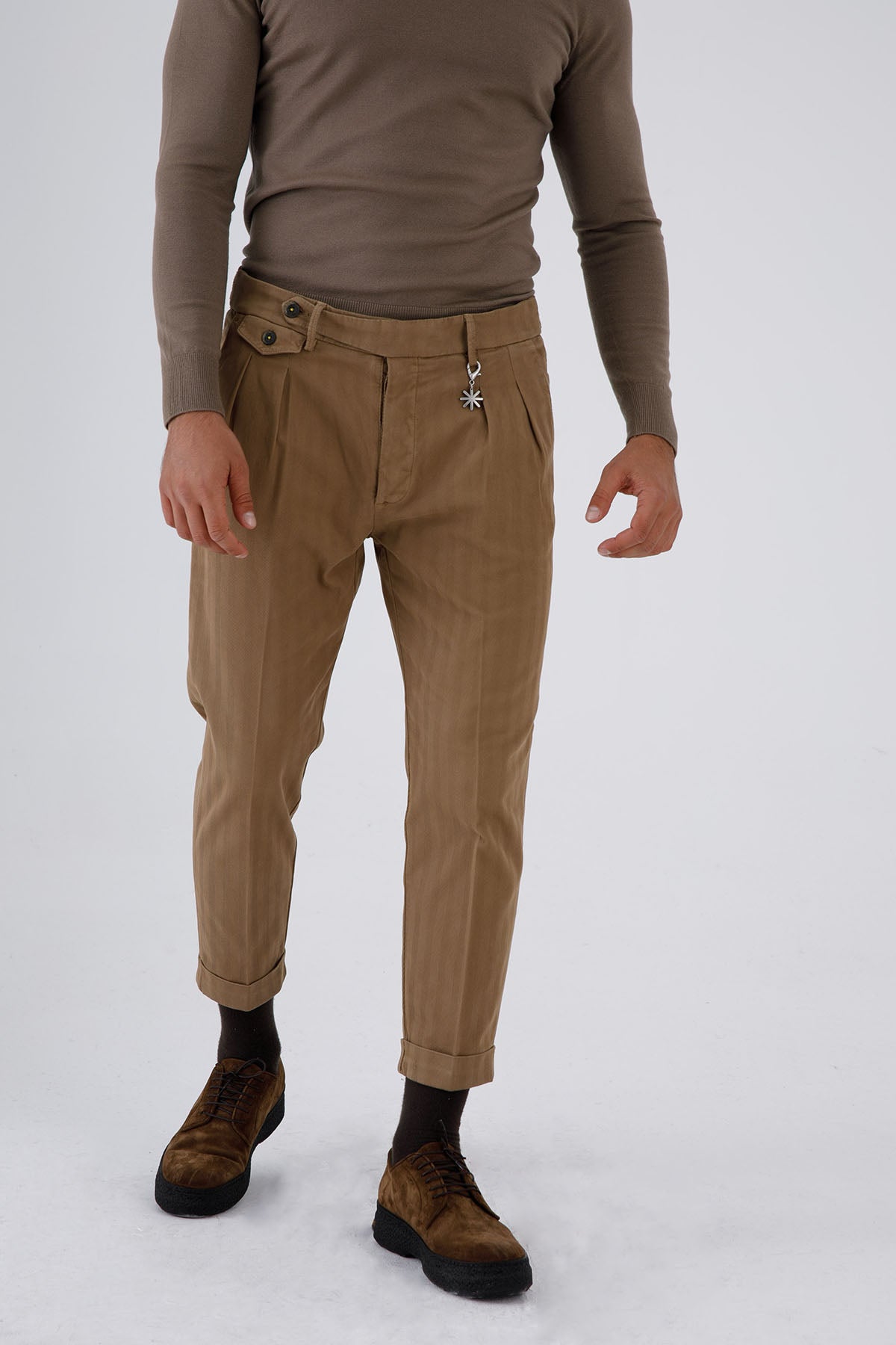 Manuel Ritz Çift Pile Havuç Kesim Streç Pantolon-Libas Trendy Fashion Store