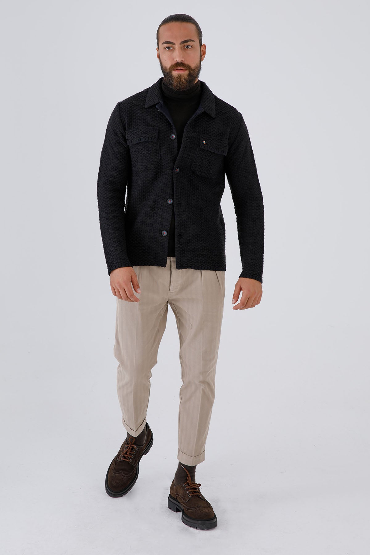 Manuel Ritz Çift Pile Havuç Kesim Streç Pantolon-Libas Trendy Fashion Store