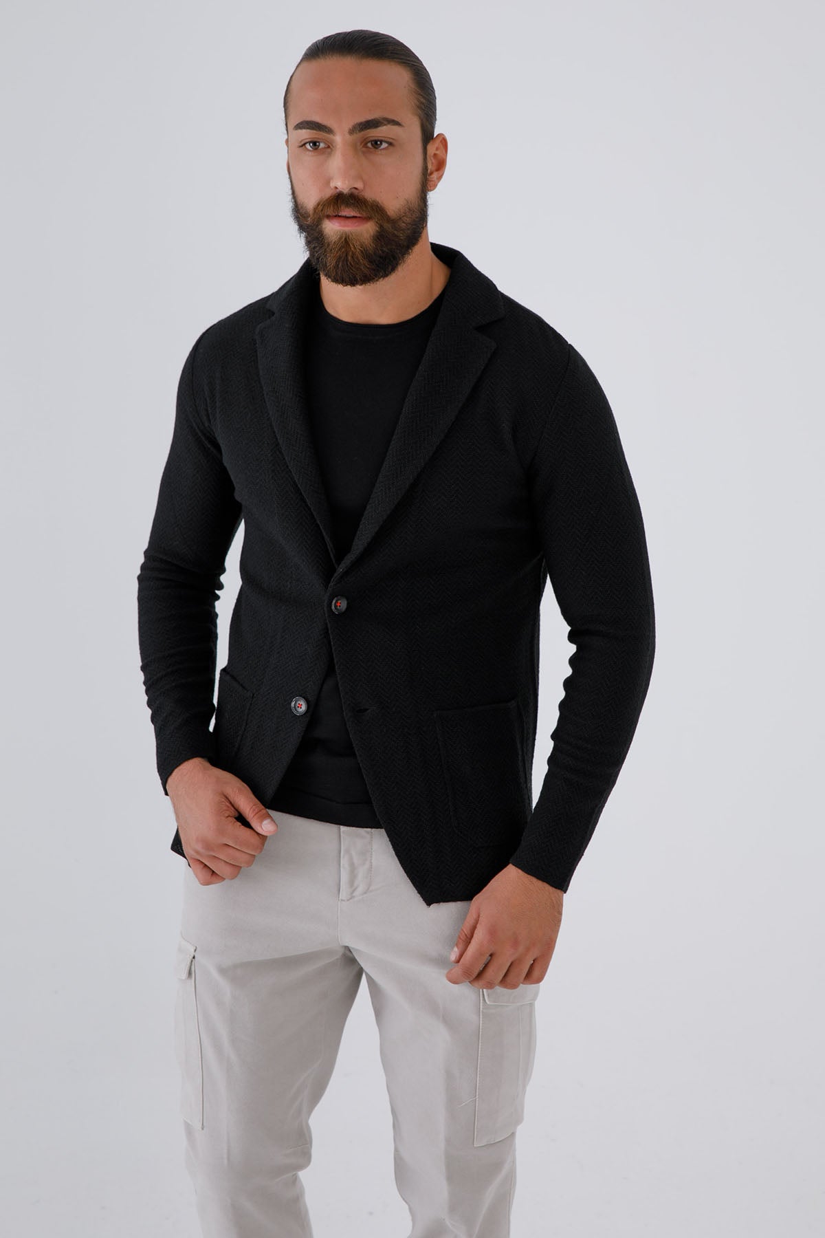 Manuel Ritz Örgü Triko Ceket-Libas Trendy Fashion Store