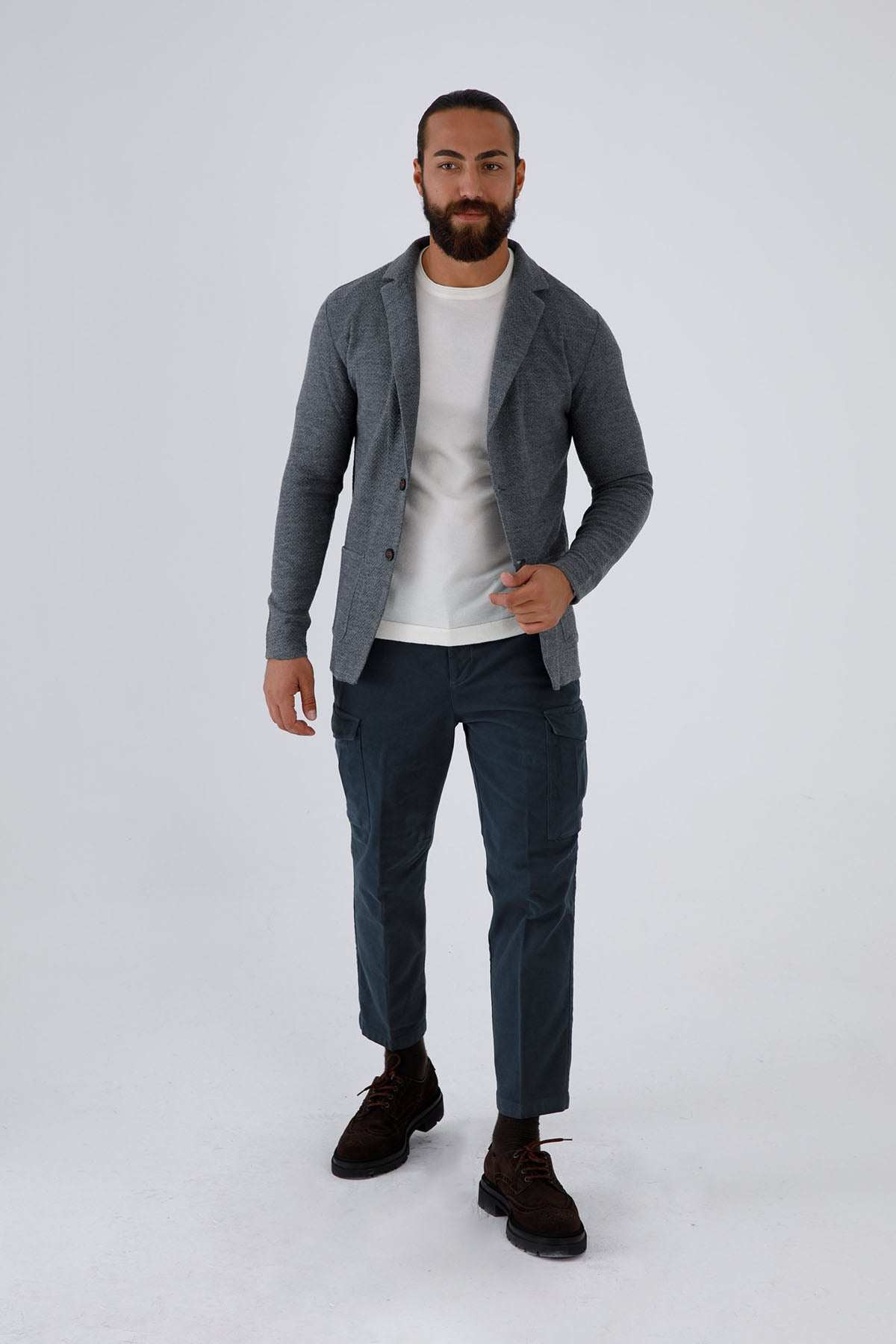 Manuel Ritz Örgü Triko Ceket-Libas Trendy Fashion Store