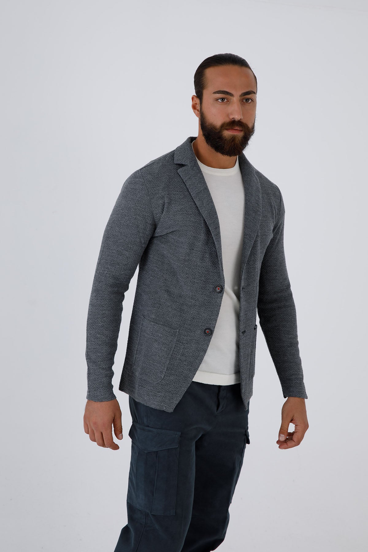 Manuel Ritz Örgü Triko Ceket-Libas Trendy Fashion Store