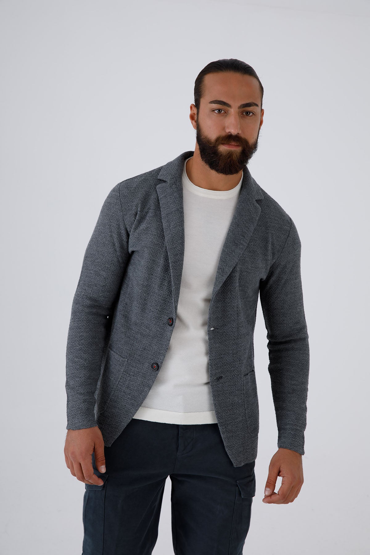 Manuel Ritz Örgü Triko Ceket-Libas Trendy Fashion Store