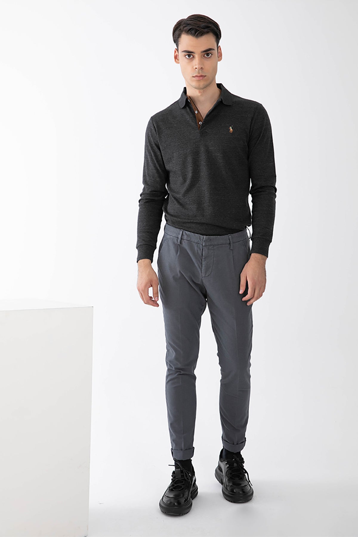 Dondup Tek Pile Slim Baggy Fit Pantolon-Libas Trendy Fashion Store