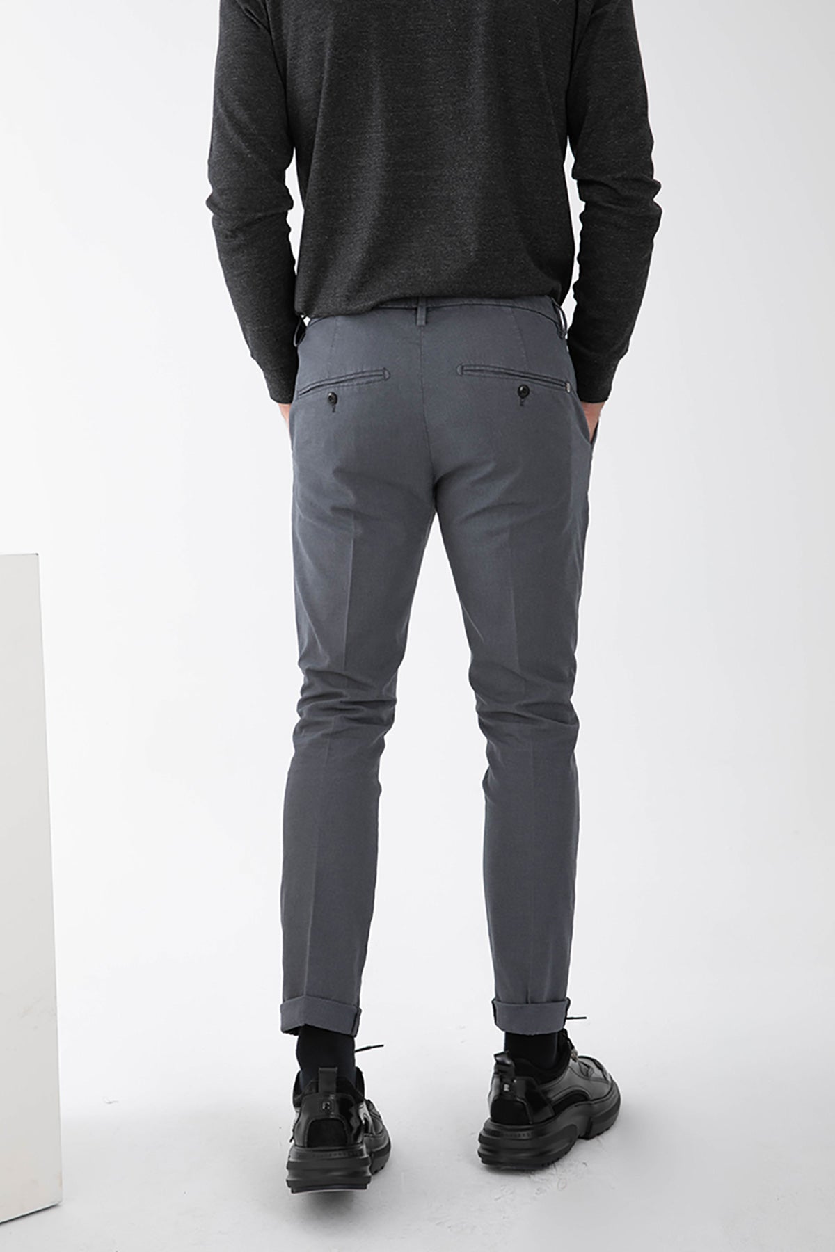 Dondup Tek Pile Slim Baggy Fit Pantolon-Libas Trendy Fashion Store