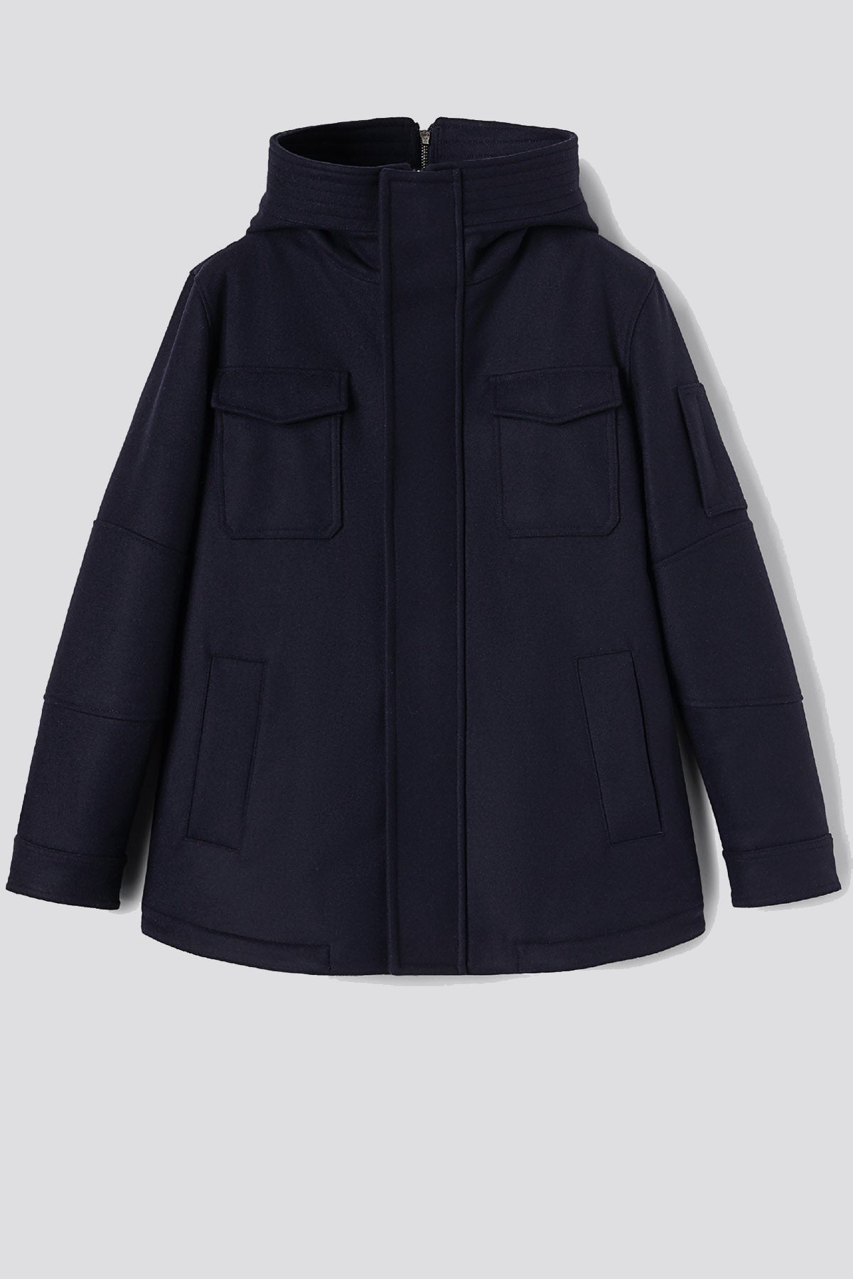 Dondup Cep Detaylı Kaşe Yün Kaban-Libas Trendy Fashion Store