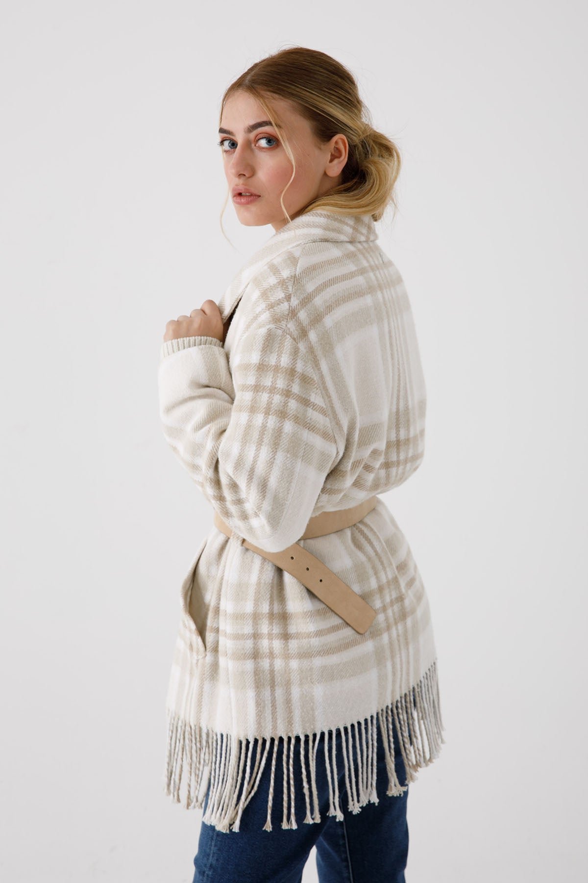 Dondup Kemerli Triko Ceket-Libas Trendy Fashion Store