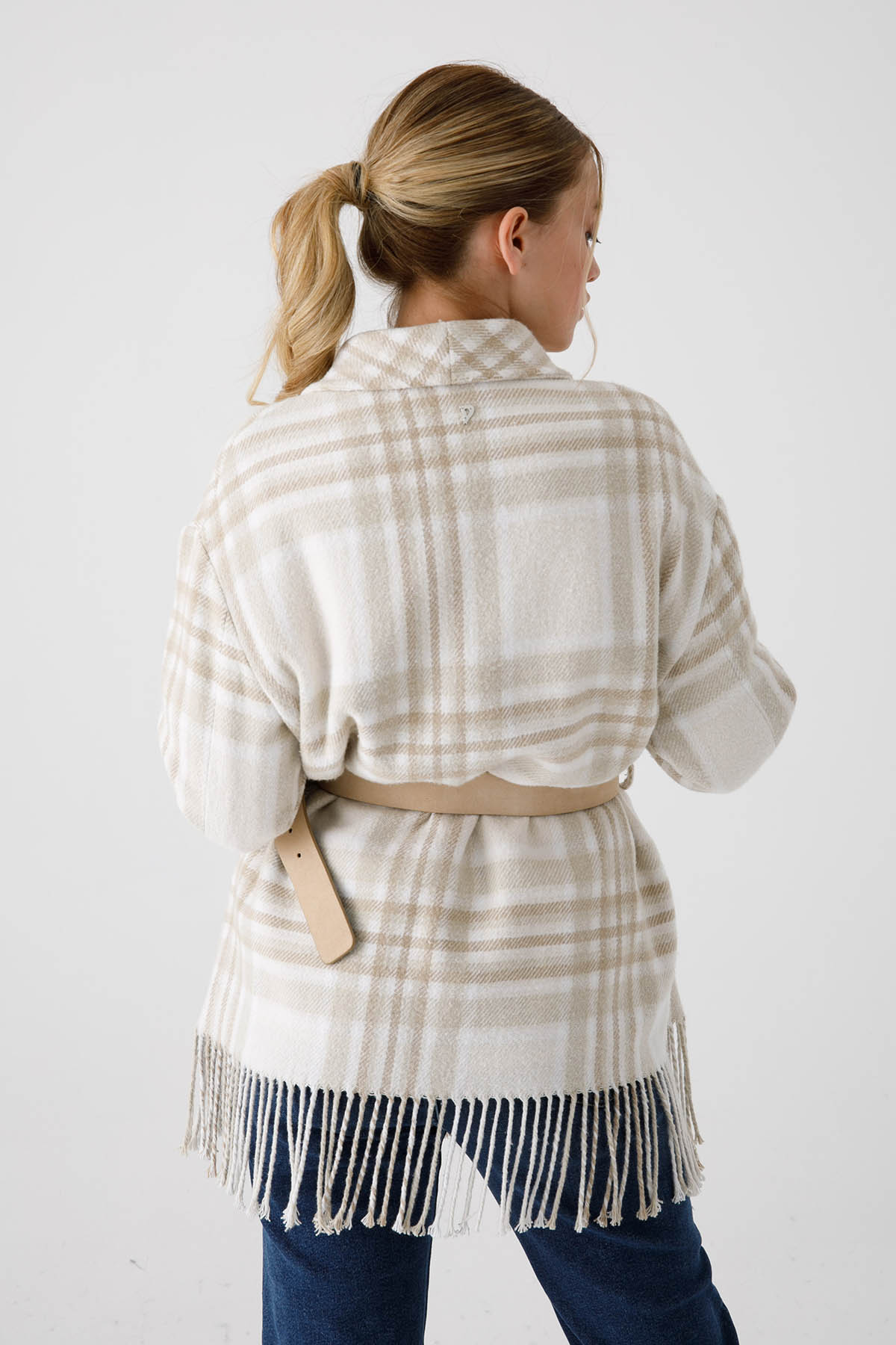 Dondup Kemerli Triko Ceket-Libas Trendy Fashion Store