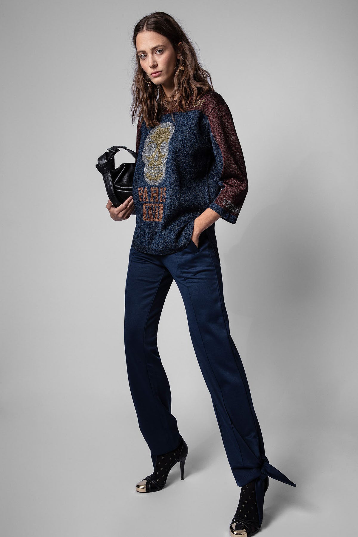 Zadig & Voltaire Lurex Sweatshirt-Libas Trendy Fashion Store