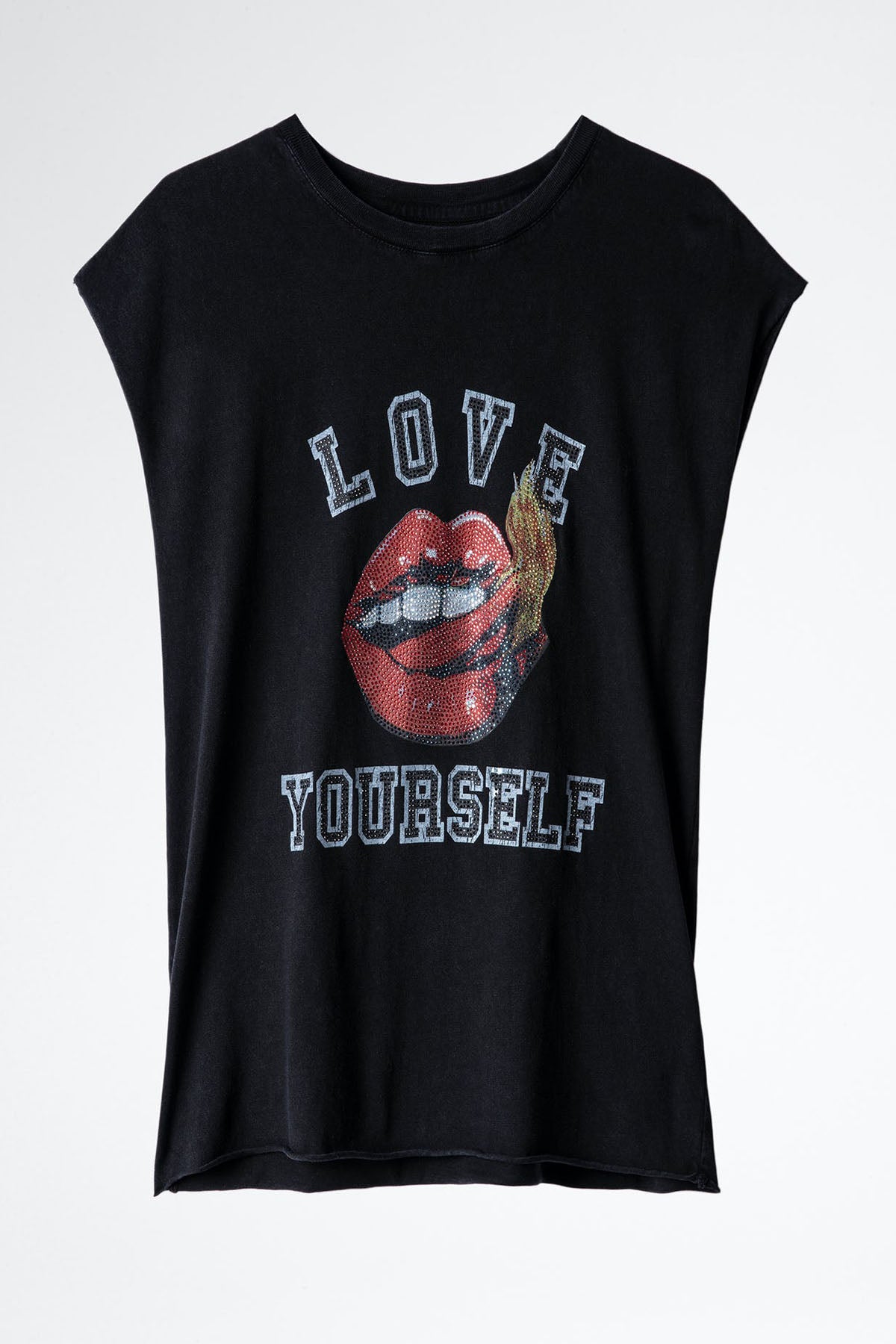 Zadig & Voltaire Love Yourself Kolsuz T-shirt-Libas Trendy Fashion Store