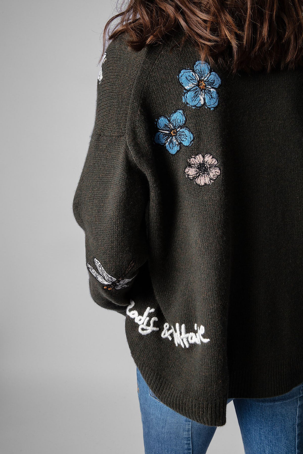 Zadig & Voltaire Geniş Kesim Kaşmir Triko-Libas Trendy Fashion Store