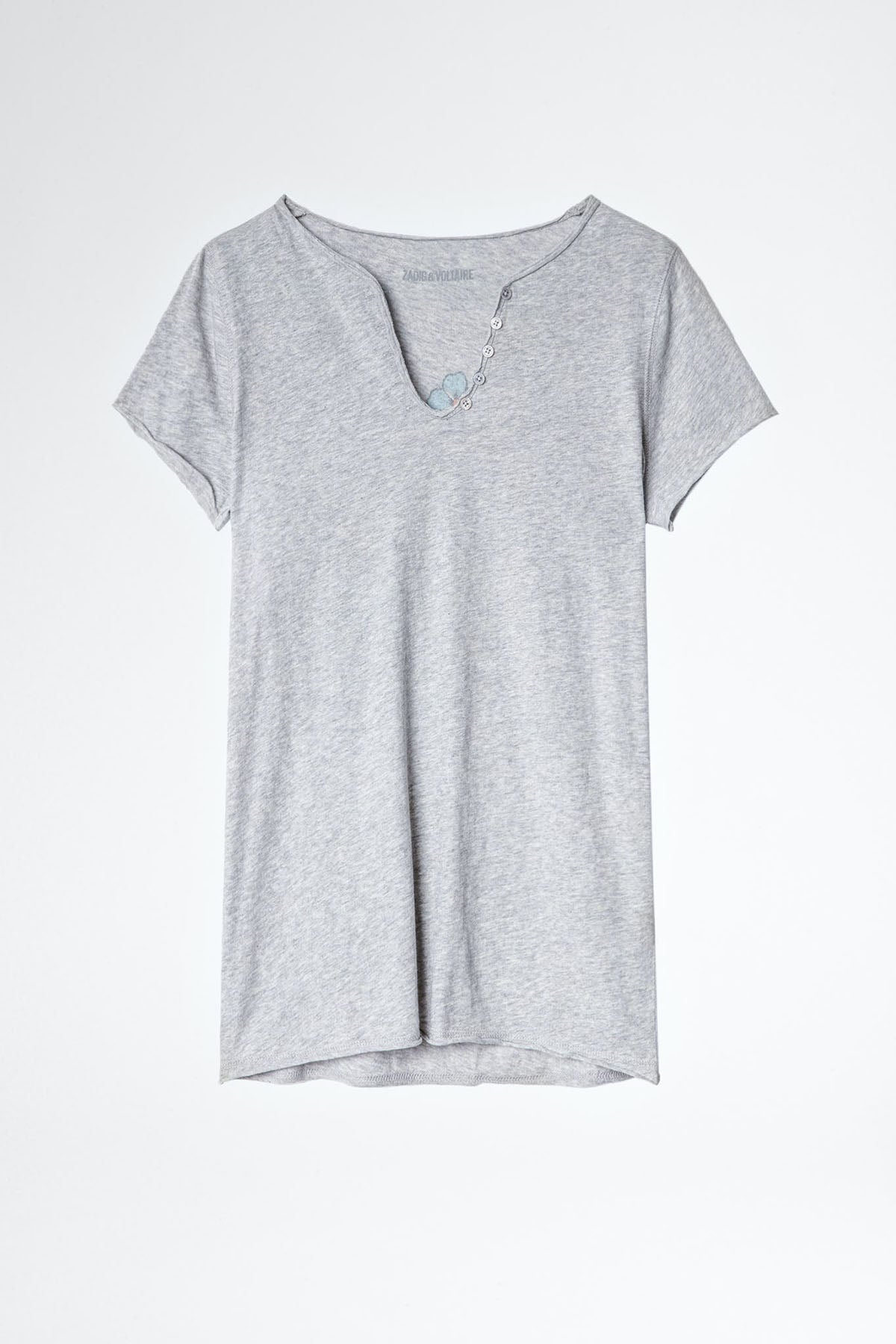 Zadig & Voltaire V Yaka T-shirt-Libas Trendy Fashion Store