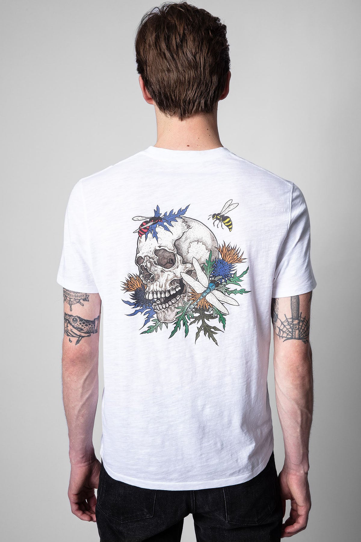 Zadig & Voltaire Sırtta Baskı Detaylı T-shirt-Libas Trendy Fashion Store