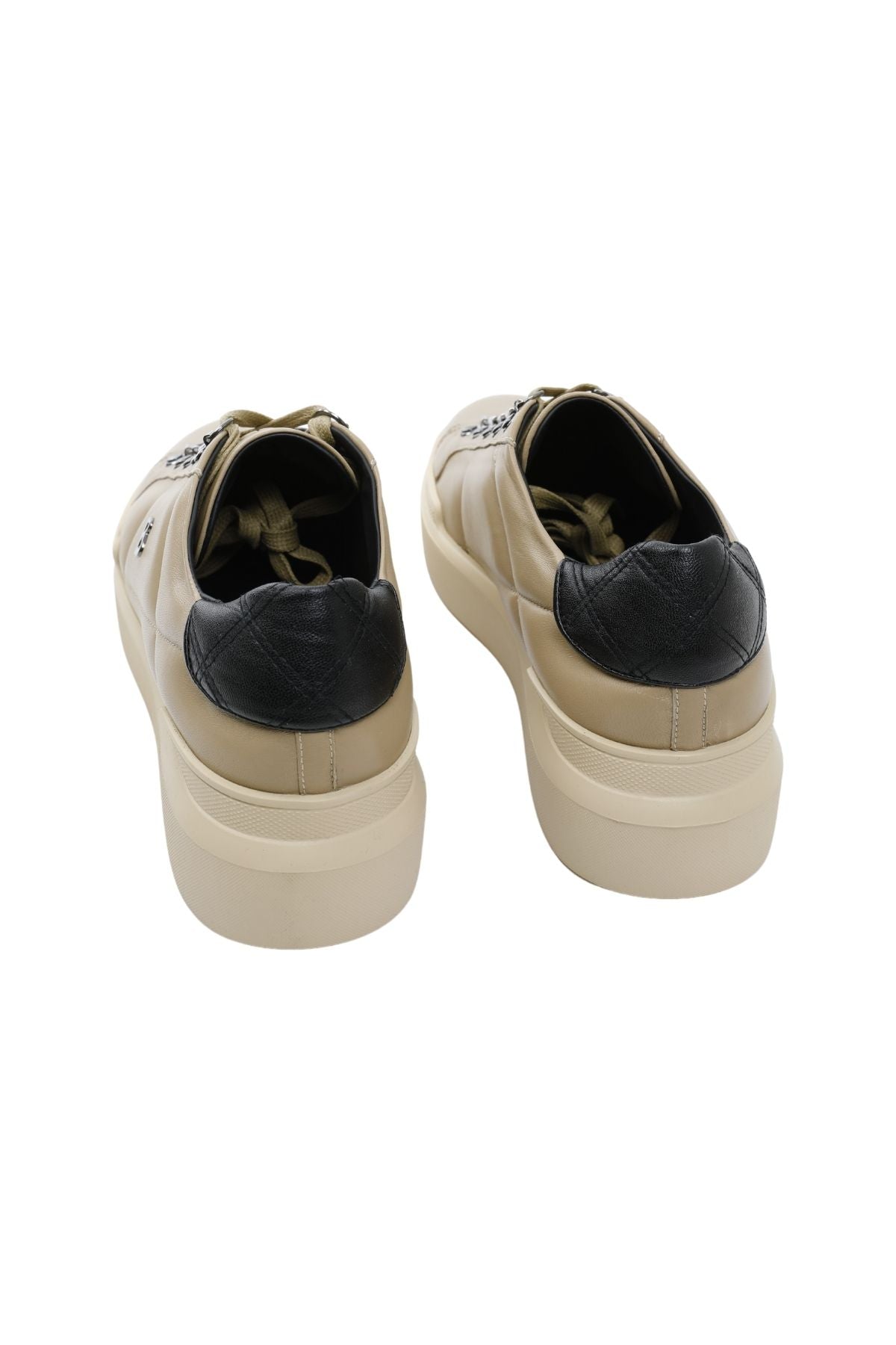 Bogner Hollywood Kapitone Deri Sneaker Ayakkabı-Libas Trendy Fashion Store