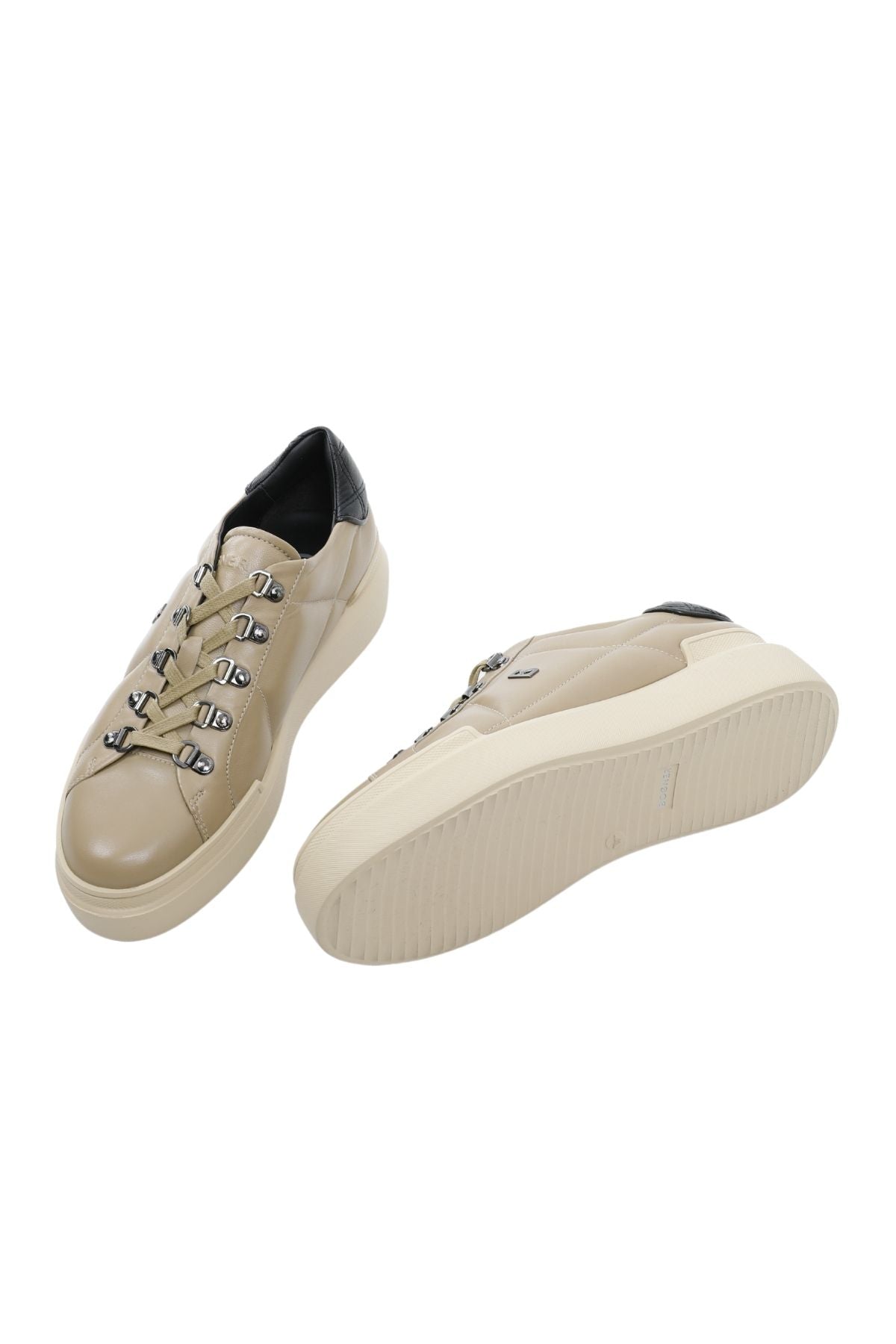 Bogner Hollywood Kapitone Deri Sneaker Ayakkabı-Libas Trendy Fashion Store