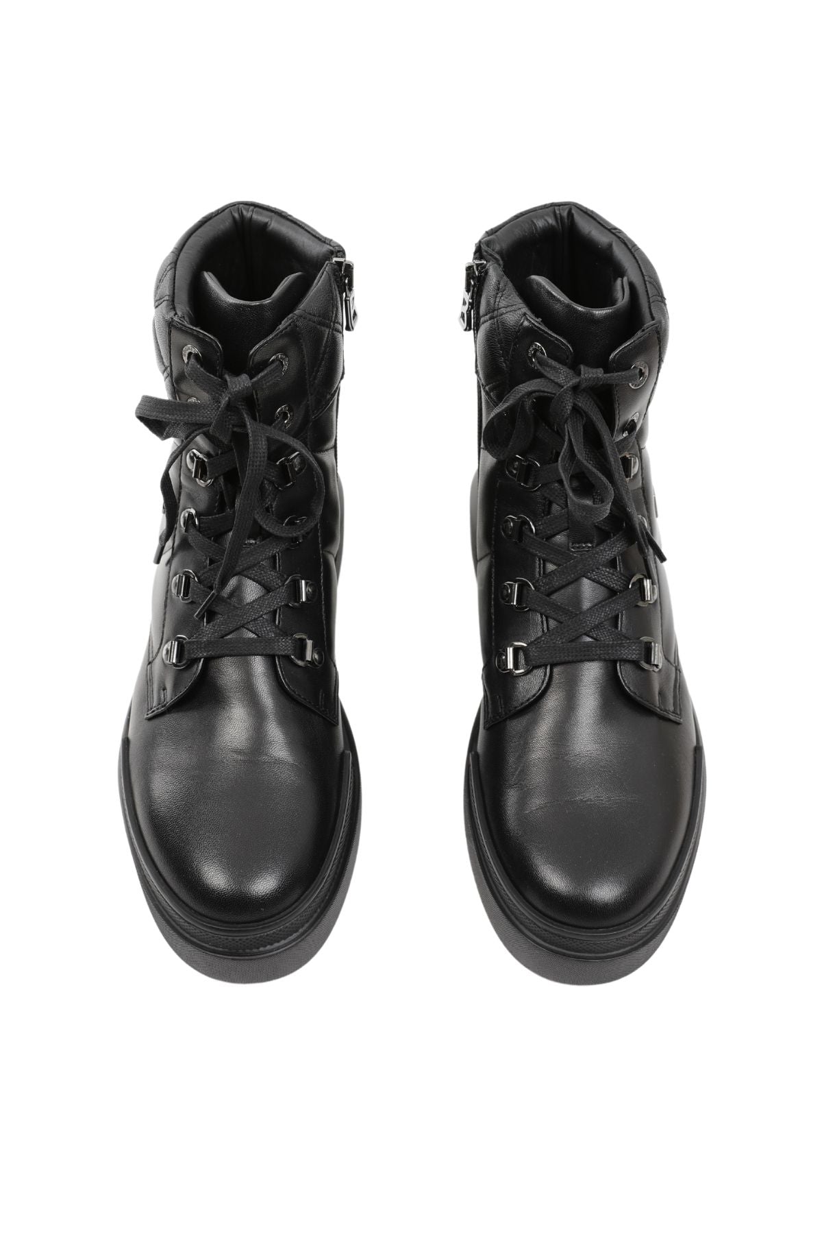 Bogner Hollywood Kapitone Bilekli Postal Deri Bot-Libas Trendy Fashion Store