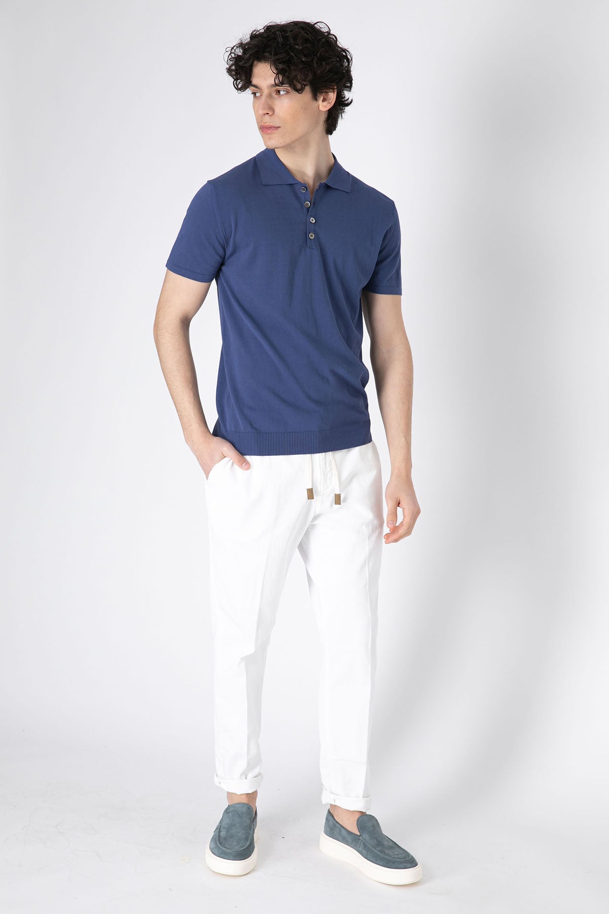 Richard J. Brown Malindi Slim Regular Fit Beli Lastikli Pantolon-Libas Trendy Fashion Store