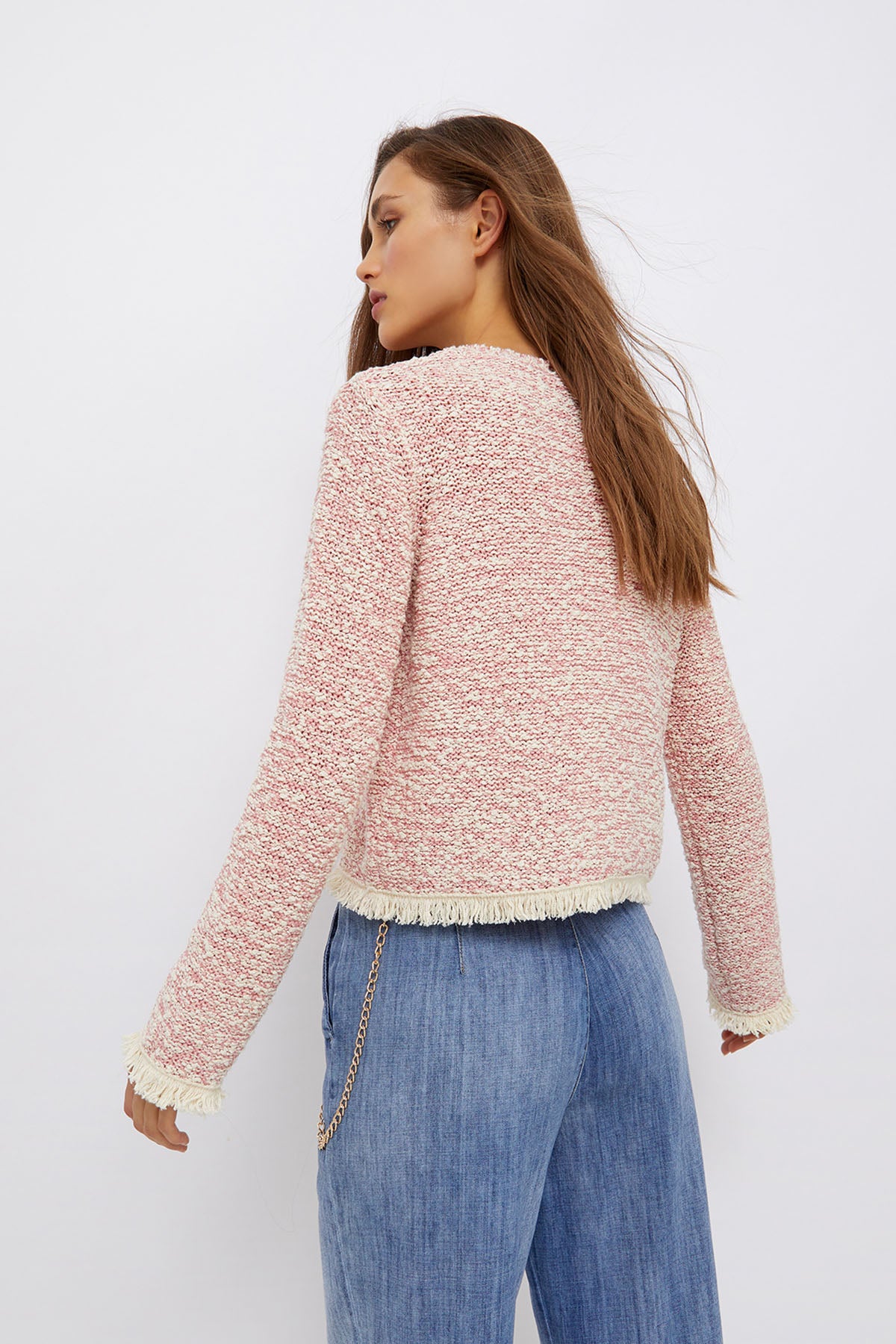 Liu Jo Fermuarlı Tüvit Ceket-Libas Trendy Fashion Store