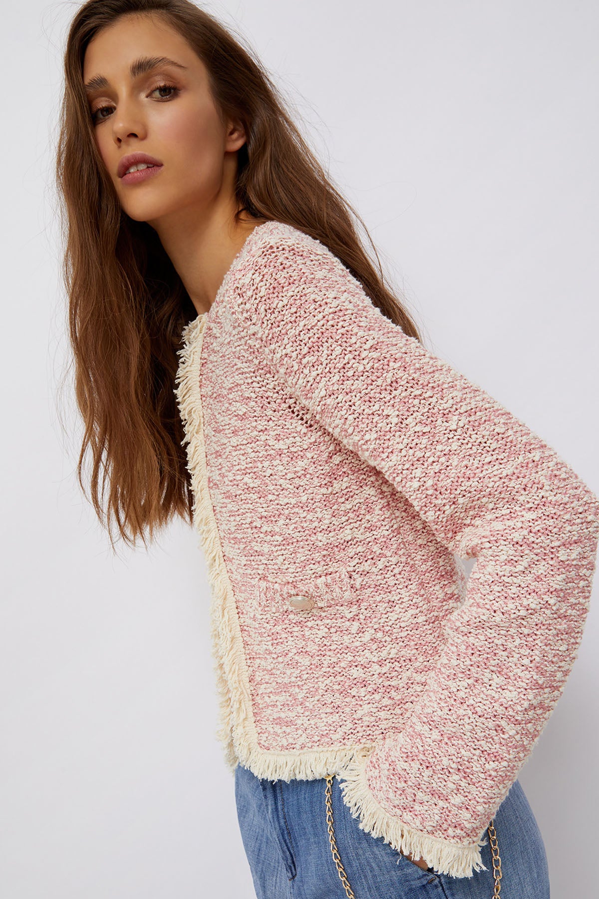 Liu Jo Fermuarlı Tüvit Ceket-Libas Trendy Fashion Store