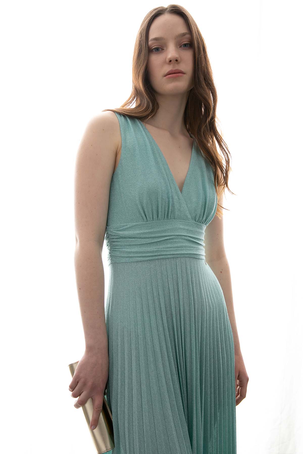 Liu Jo Piliseli Maxi Abiye Elbise-Libas Trendy Fashion Store