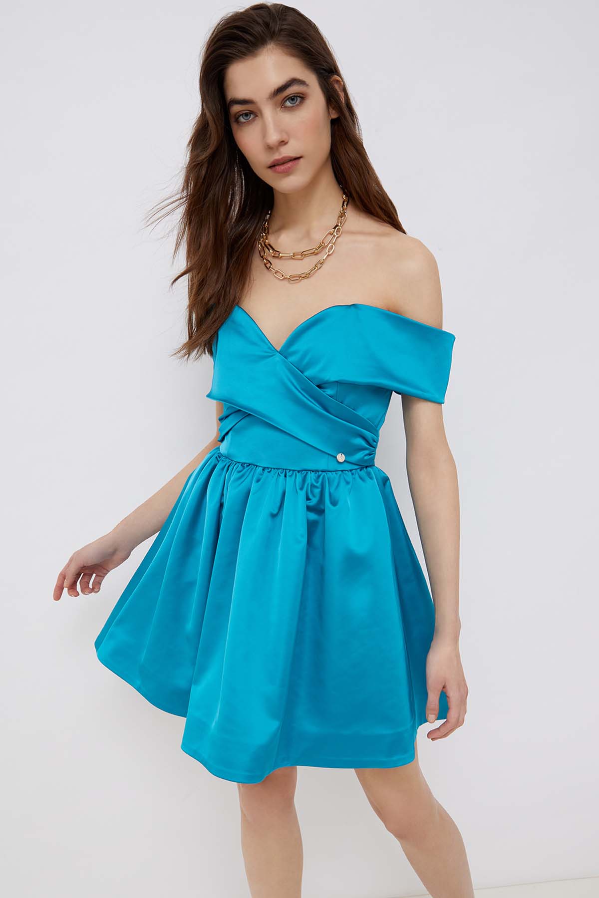 Liu Jo Mini Straplez Elbise-Libas Trendy Fashion Store