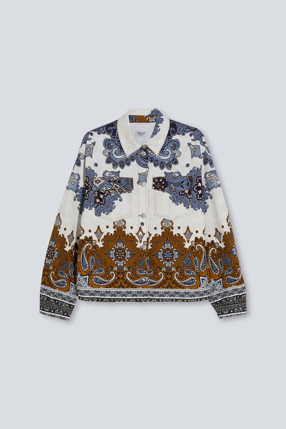 Liu Jo Şal Desenli Ceket-Libas Trendy Fashion Store