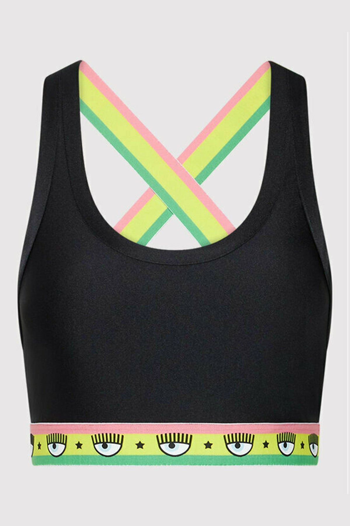 Chiara Ferragni Logolu Sporcu Atlet Tayt Set-Libas Trendy Fashion Store