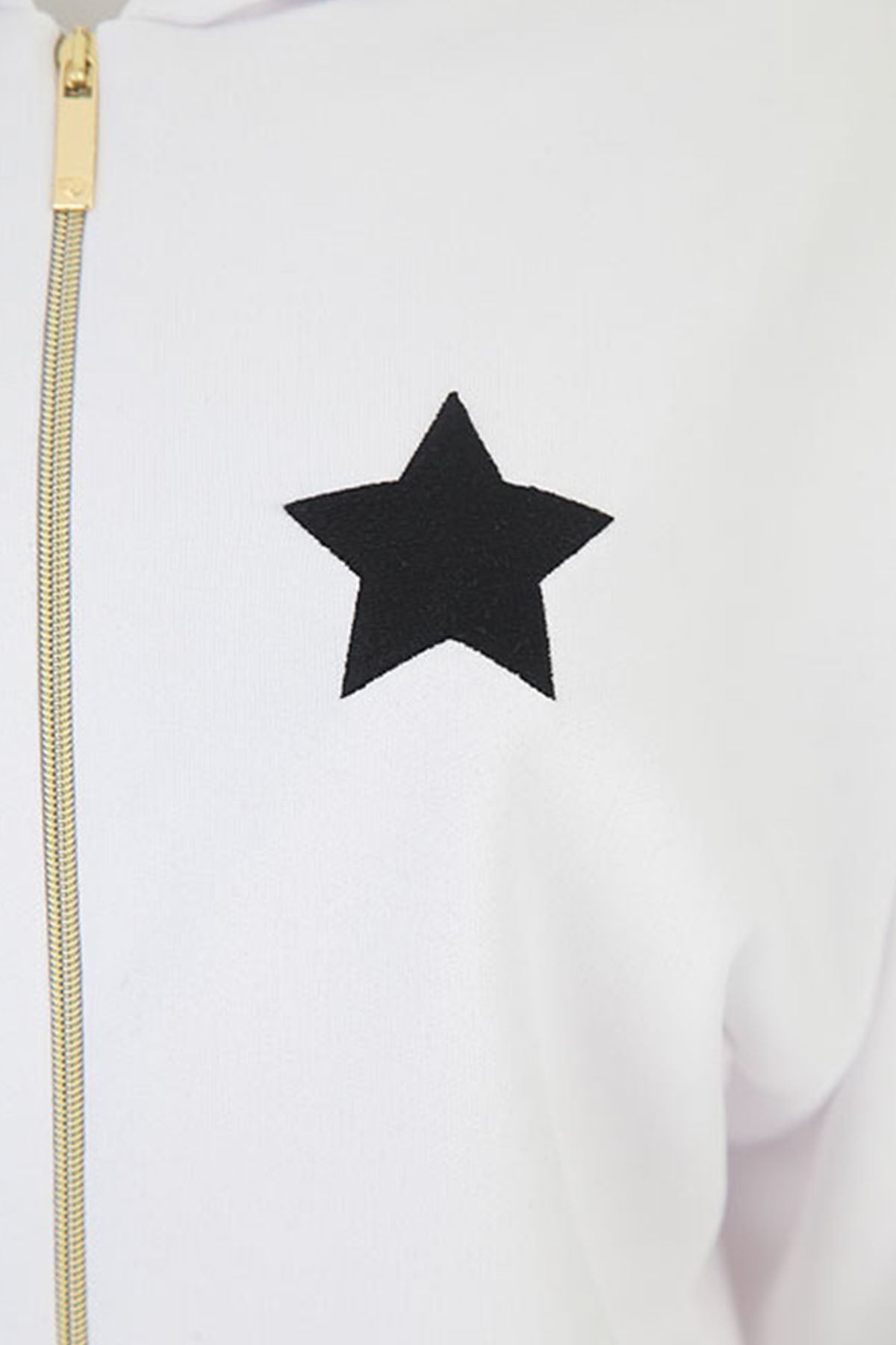 Chiara Ferragni Göz Logolu Fermuarlı Sweatshirt Ceket-Libas Trendy Fashion Store