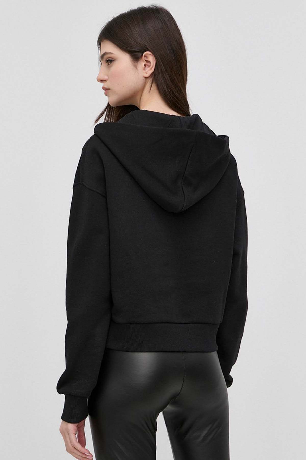 Chiara Ferragni Kapüşonlu Fermuarlı Sweatshirt Ceket-Libas Trendy Fashion Store