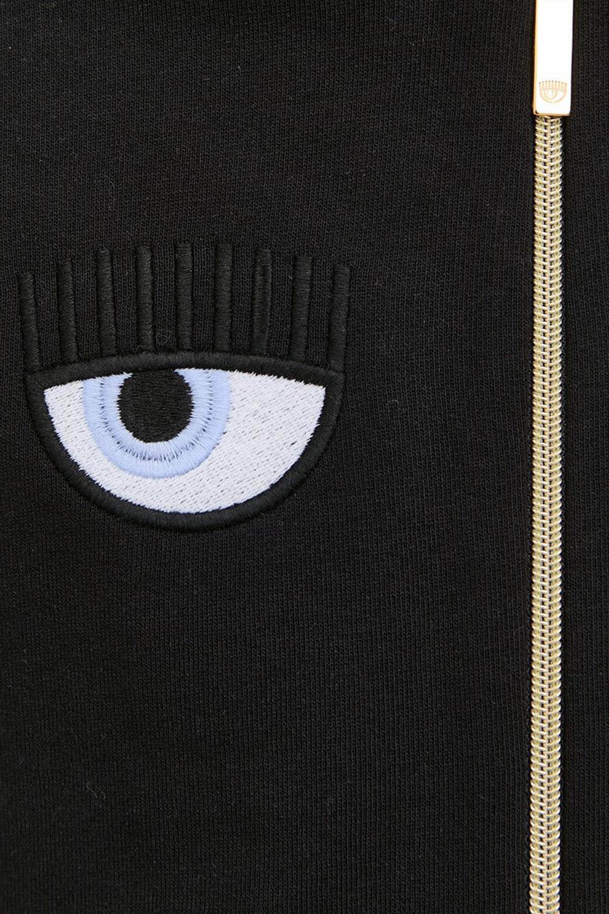 Chiara Ferragni Kapüşonlu Fermuarlı Sweatshirt Ceket-Libas Trendy Fashion Store