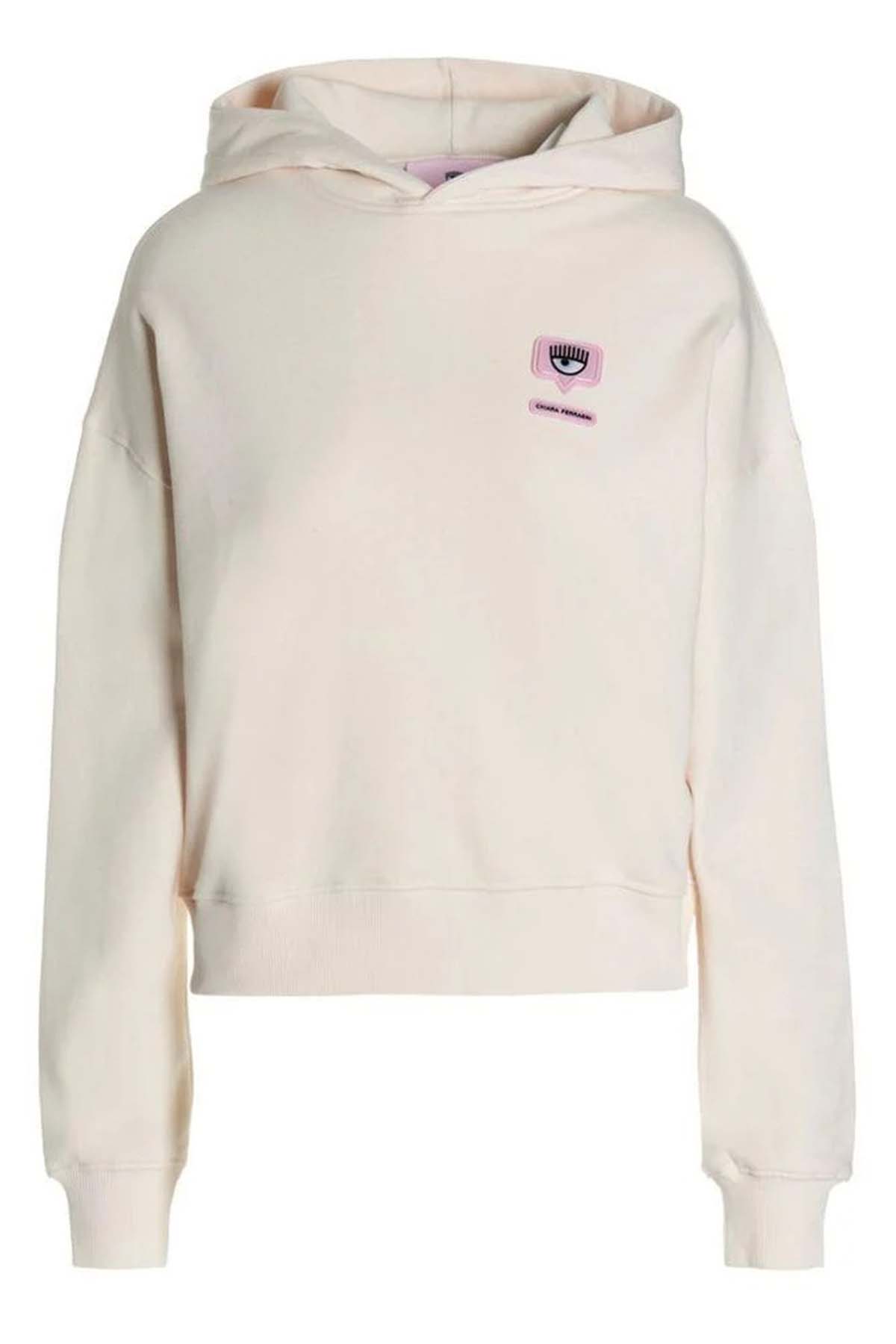 Chiara Ferragni Logolu Kapüşonlu Sweatshirt-Libas Trendy Fashion Store