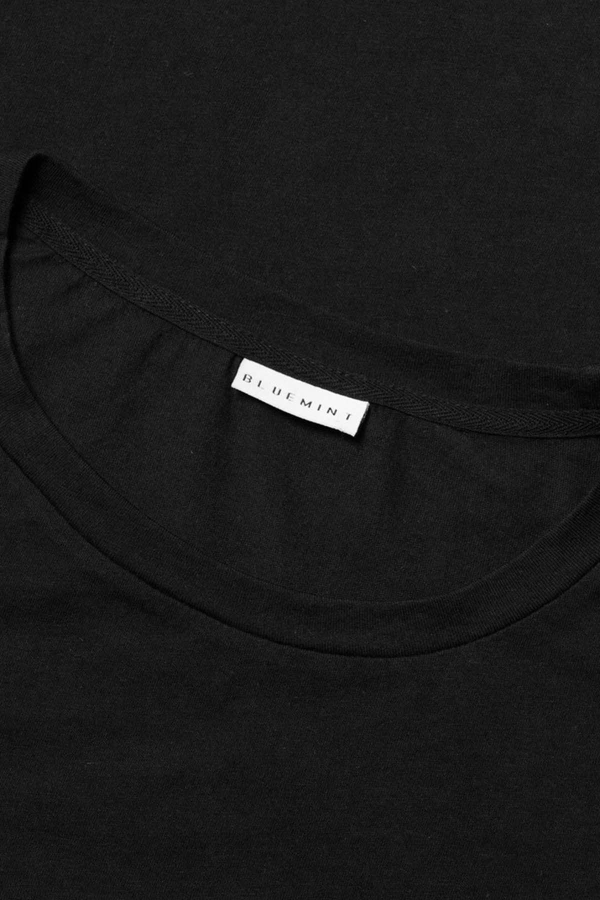 Bluemint Custom Fit Edward Yuvarlak Yaka T-shirt-Libas Trendy Fashion Store