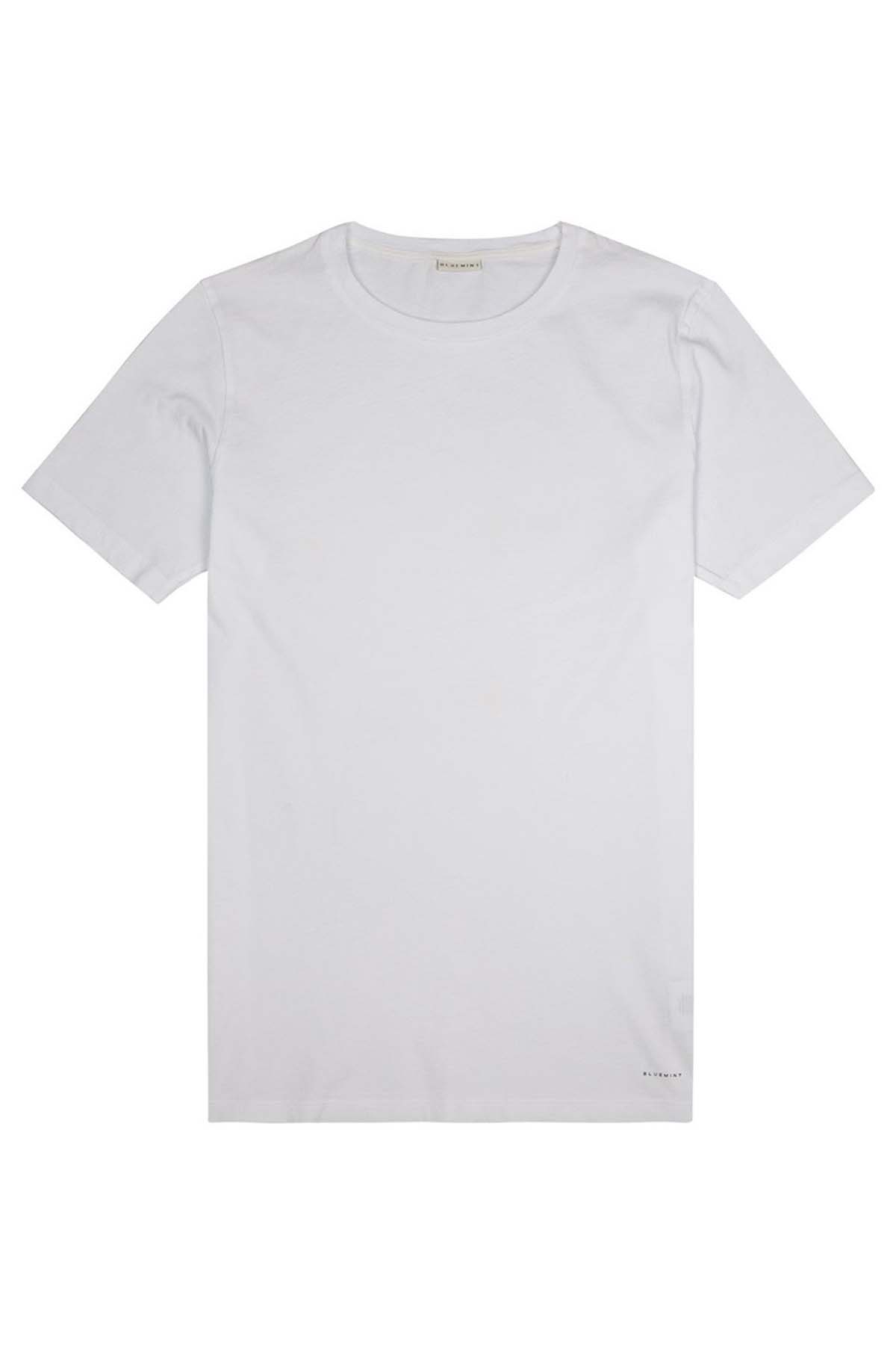 Bluemint Custom Fit Edward Yuvarlak Yaka T-shirt-Libas Trendy Fashion Store