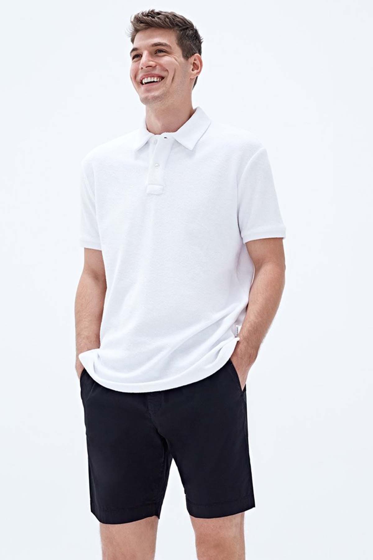 Bluemint Chris Slim Fit Beli Lastikli Şort-Libas Trendy Fashion Store