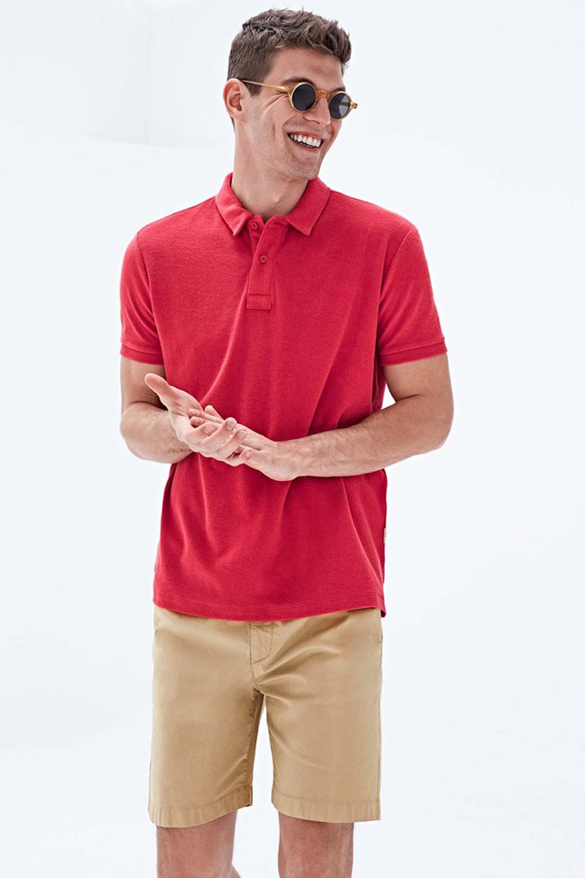 Bluemint Chris Slim Fit Beli Lastikli Şort-Libas Trendy Fashion Store