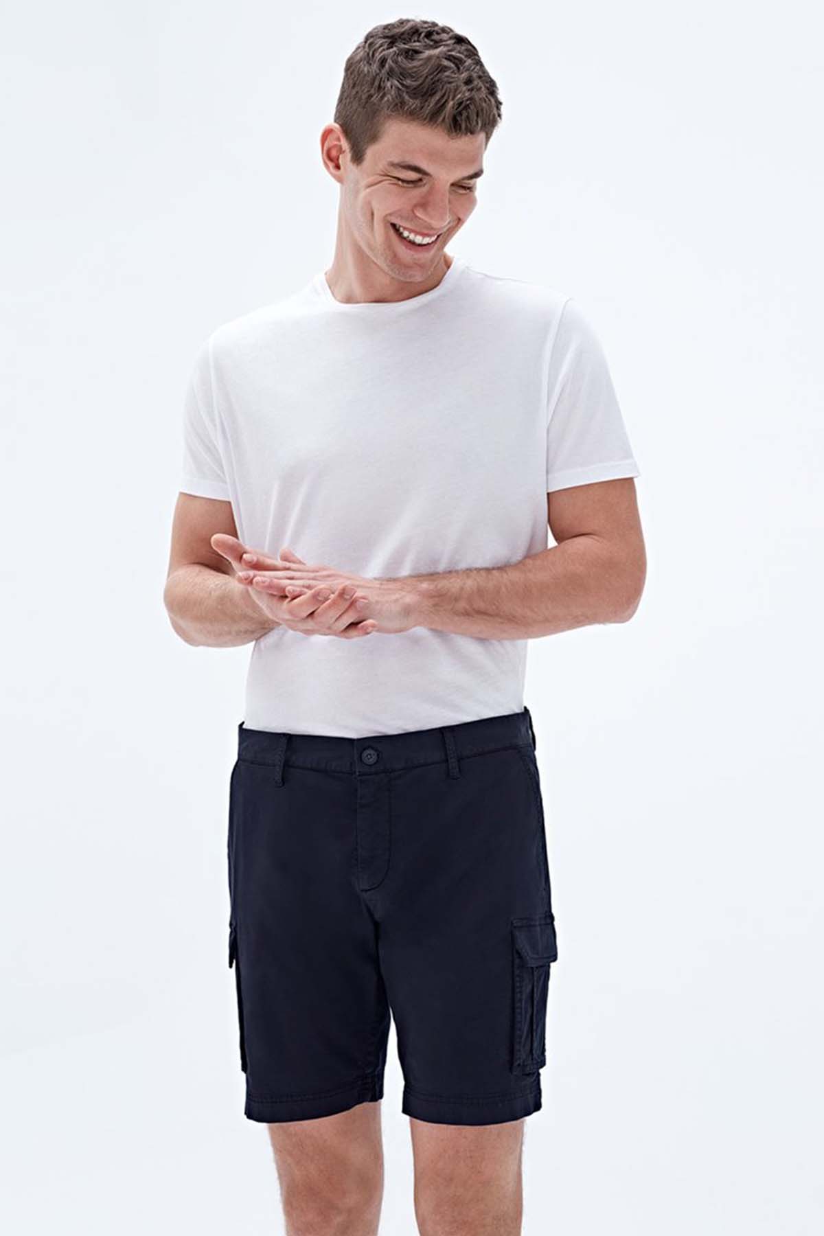 Bluemint Slim Fit Kargo Şort-Libas Trendy Fashion Store