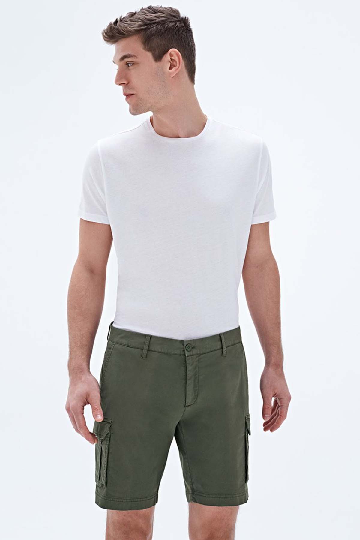 Bluemint Slim Fit Kargo Şort-Libas Trendy Fashion Store