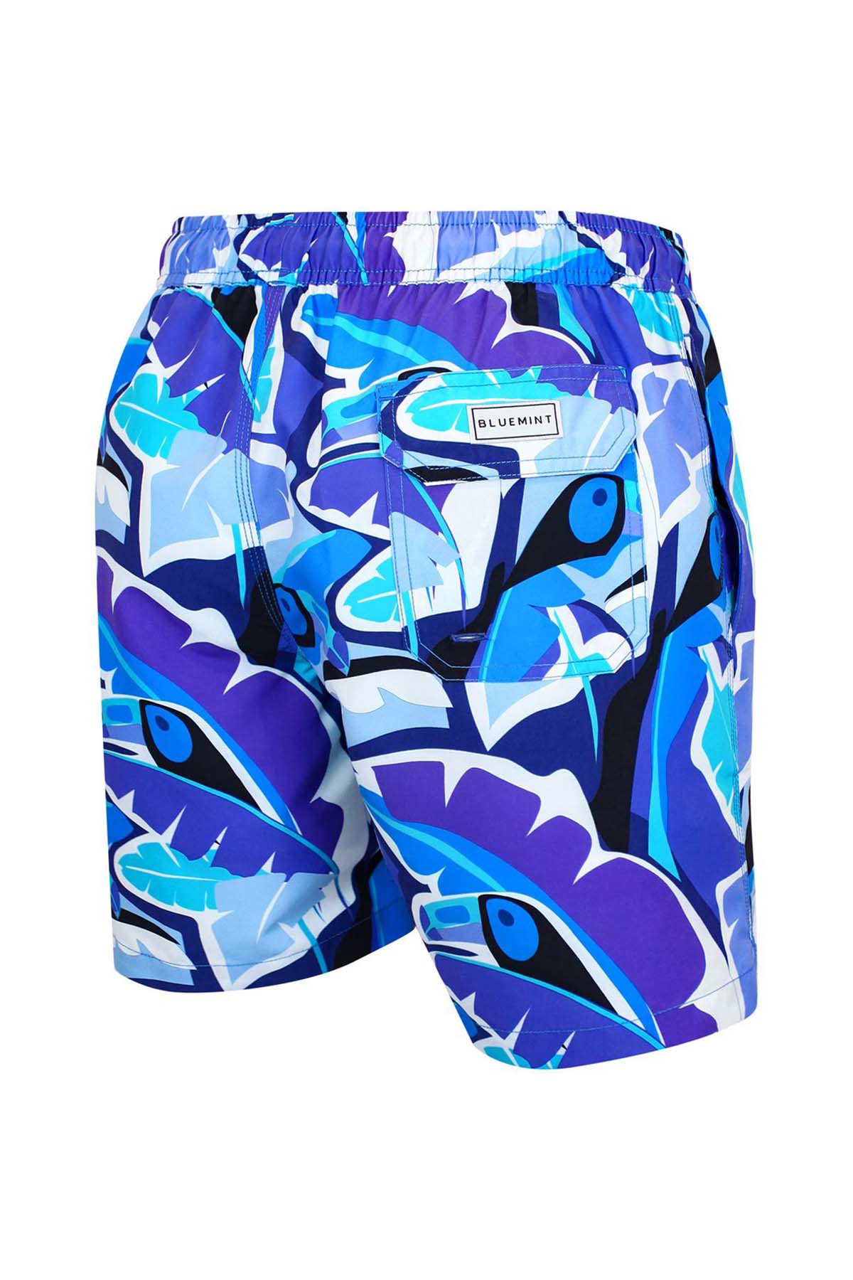 Bluemint Arthus Blue Toucan Şort Mayo-Libas Trendy Fashion Store