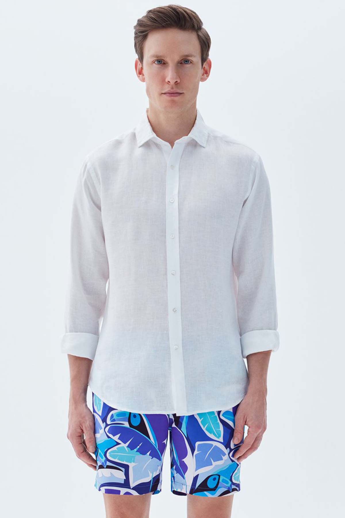 Bluemint Arthus Blue Toucan Şort Mayo-Libas Trendy Fashion Store