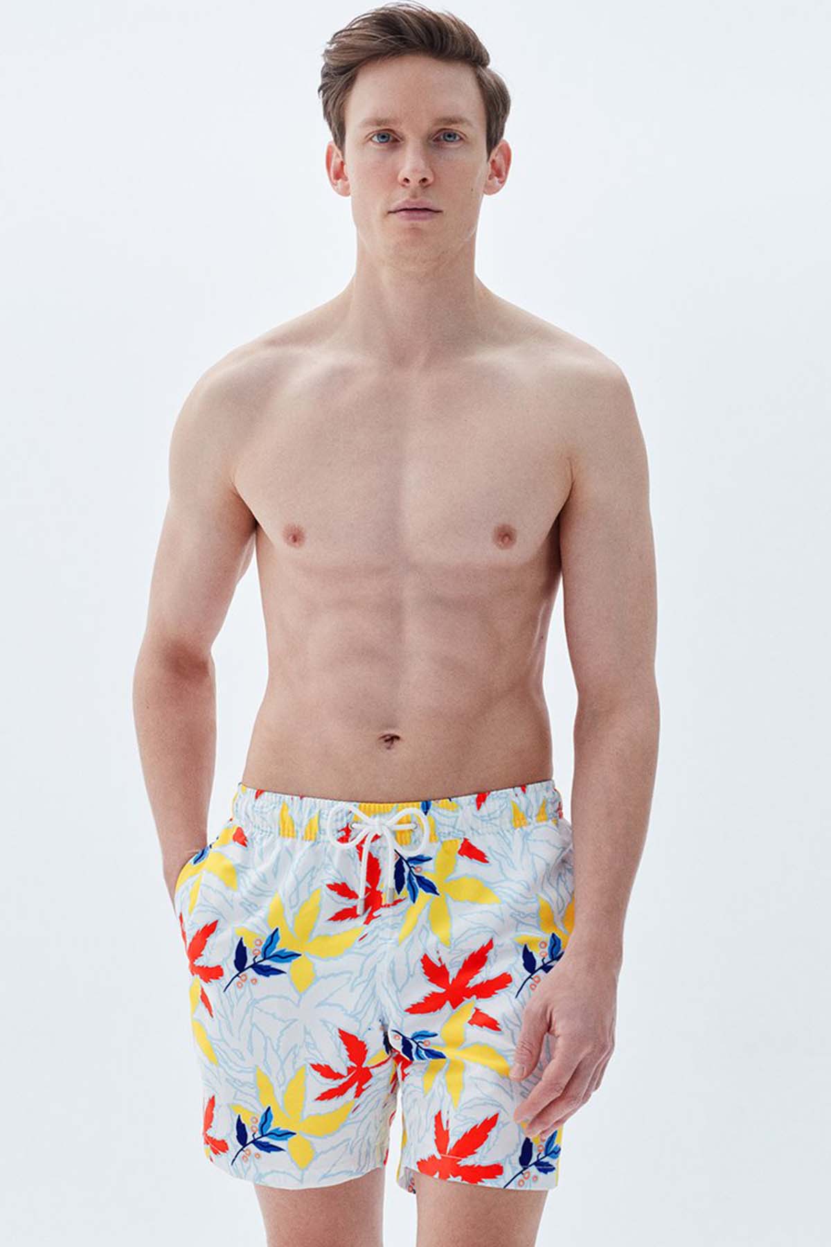 Bluemint Arthus Coconut Leaves Şort Mayo-Libas Trendy Fashion Store