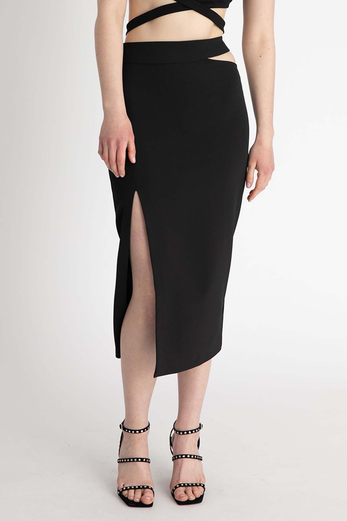 Chiara Ferragni Küt Burun Yıldız Aksesuarlı Topuklu Ayakkabı-Libas Trendy Fashion Store