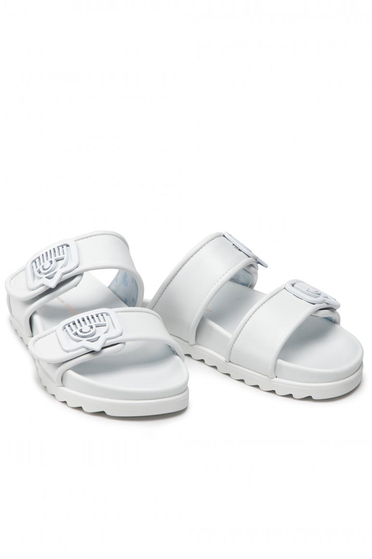 Chiara Ferragni Cırt Cırt Bantlı Logolu Terlik-Libas Trendy Fashion Store