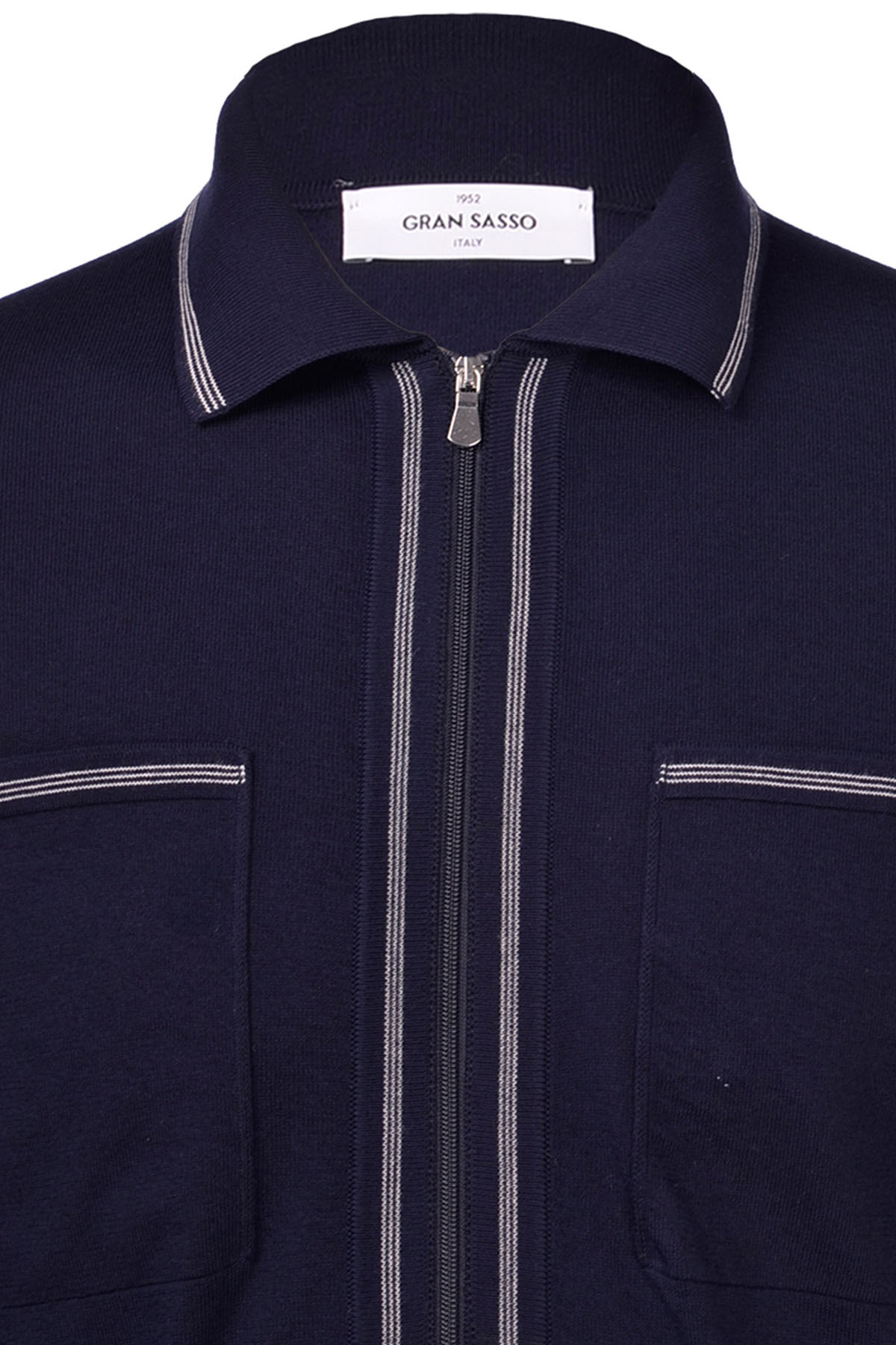 Gran Sasso Fermuarlı Triko Gömlek-Libas Trendy Fashion Store