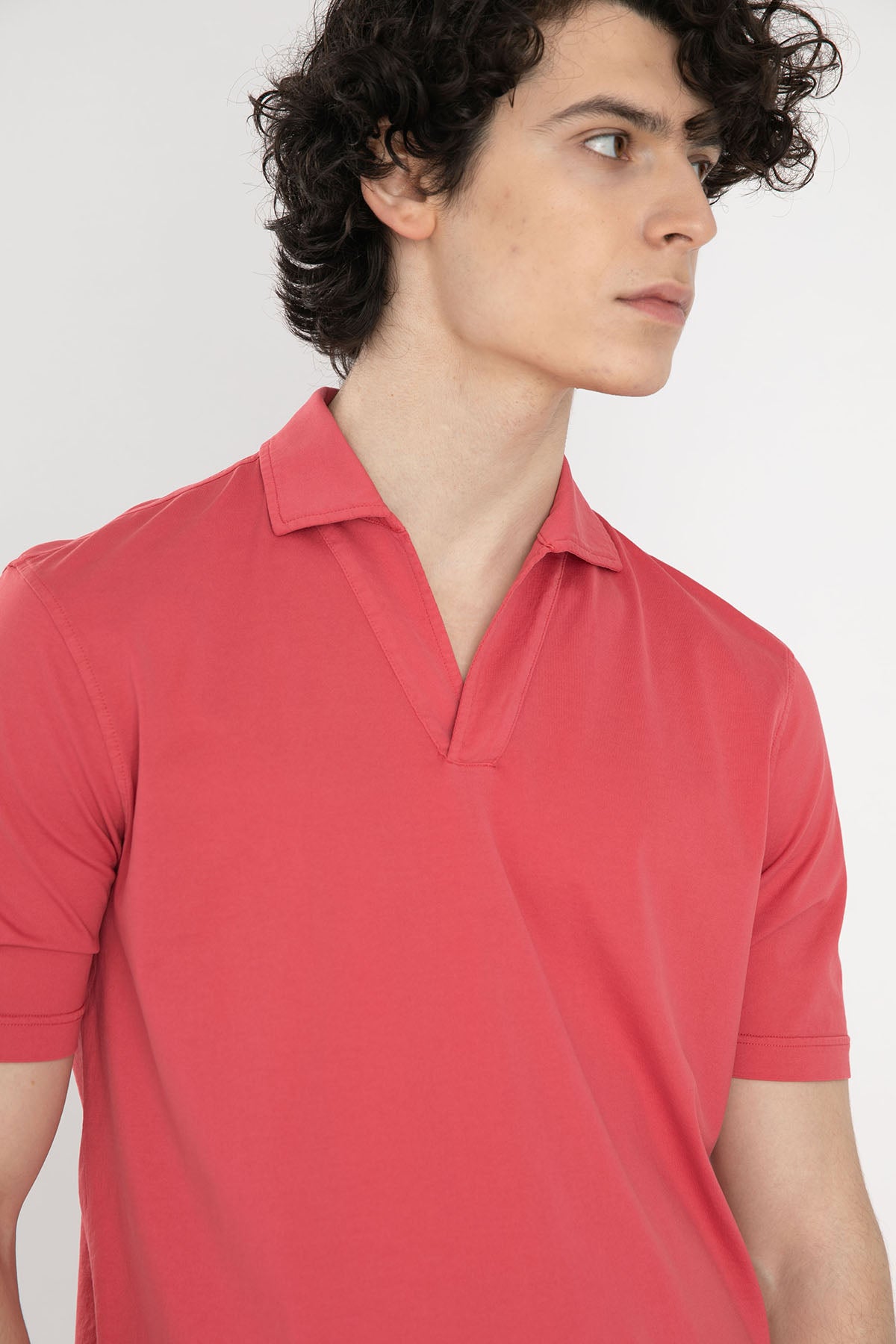 Gran Sasso Polo Yaka T-shirt-Libas Trendy Fashion Store